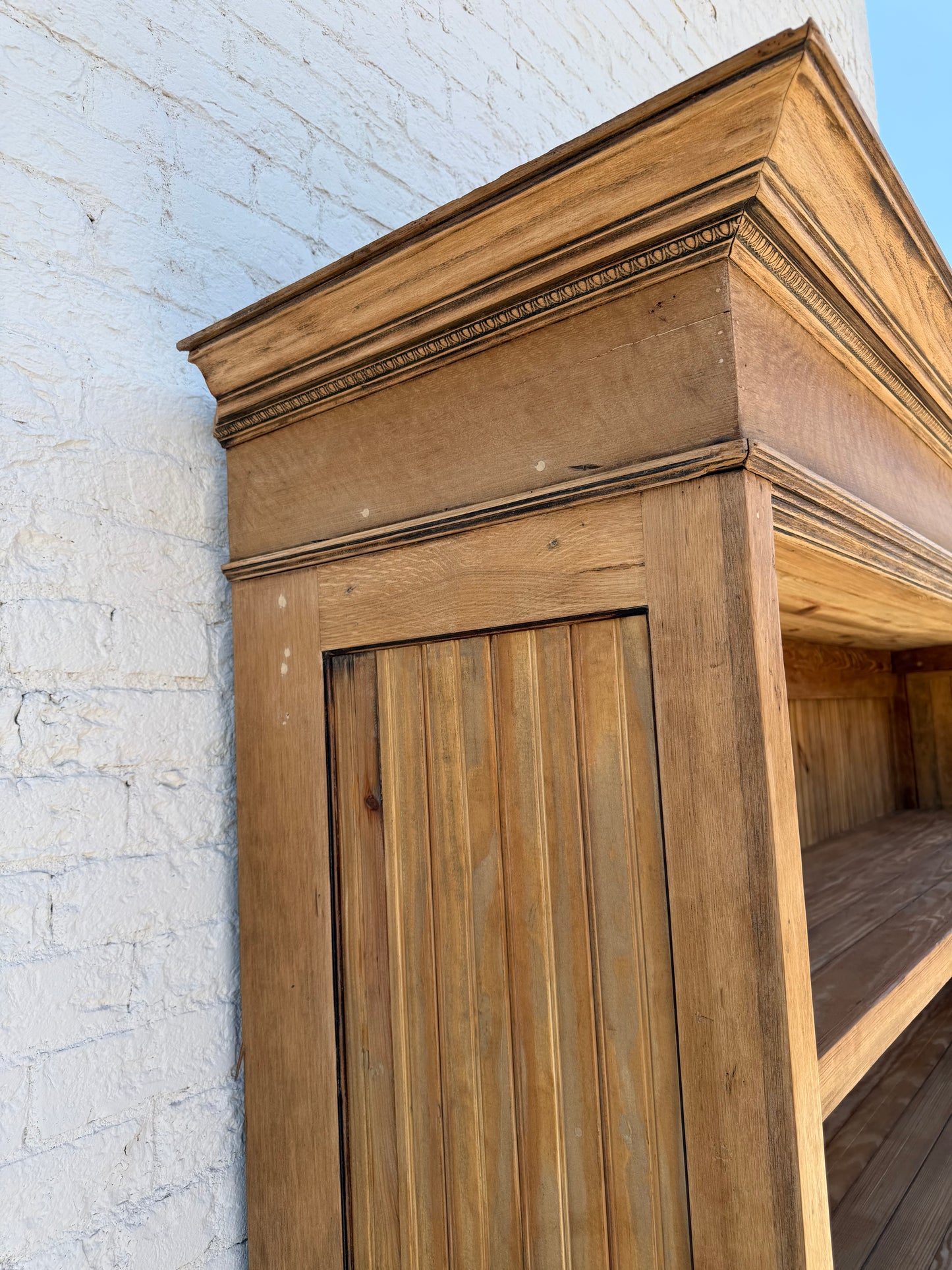 General Store Two Piece Display Cabinet