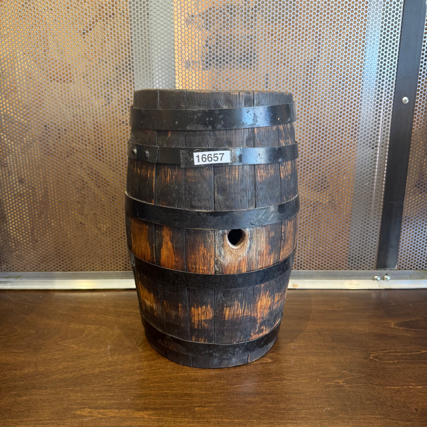 Small Burbon Oak Barrel