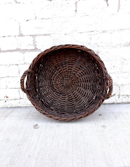 Round Wicker Basket