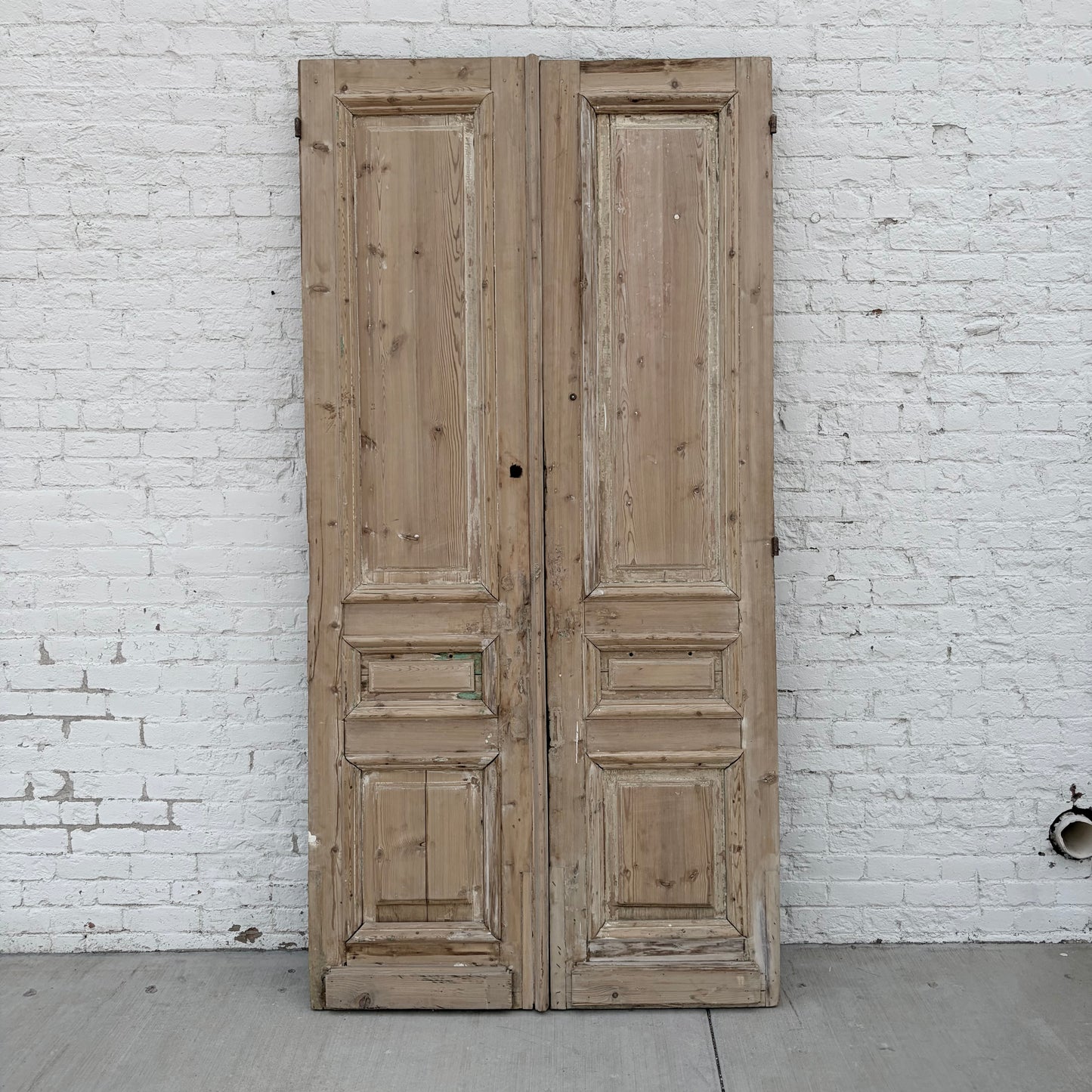 Pair of French Carved Wood Doors
