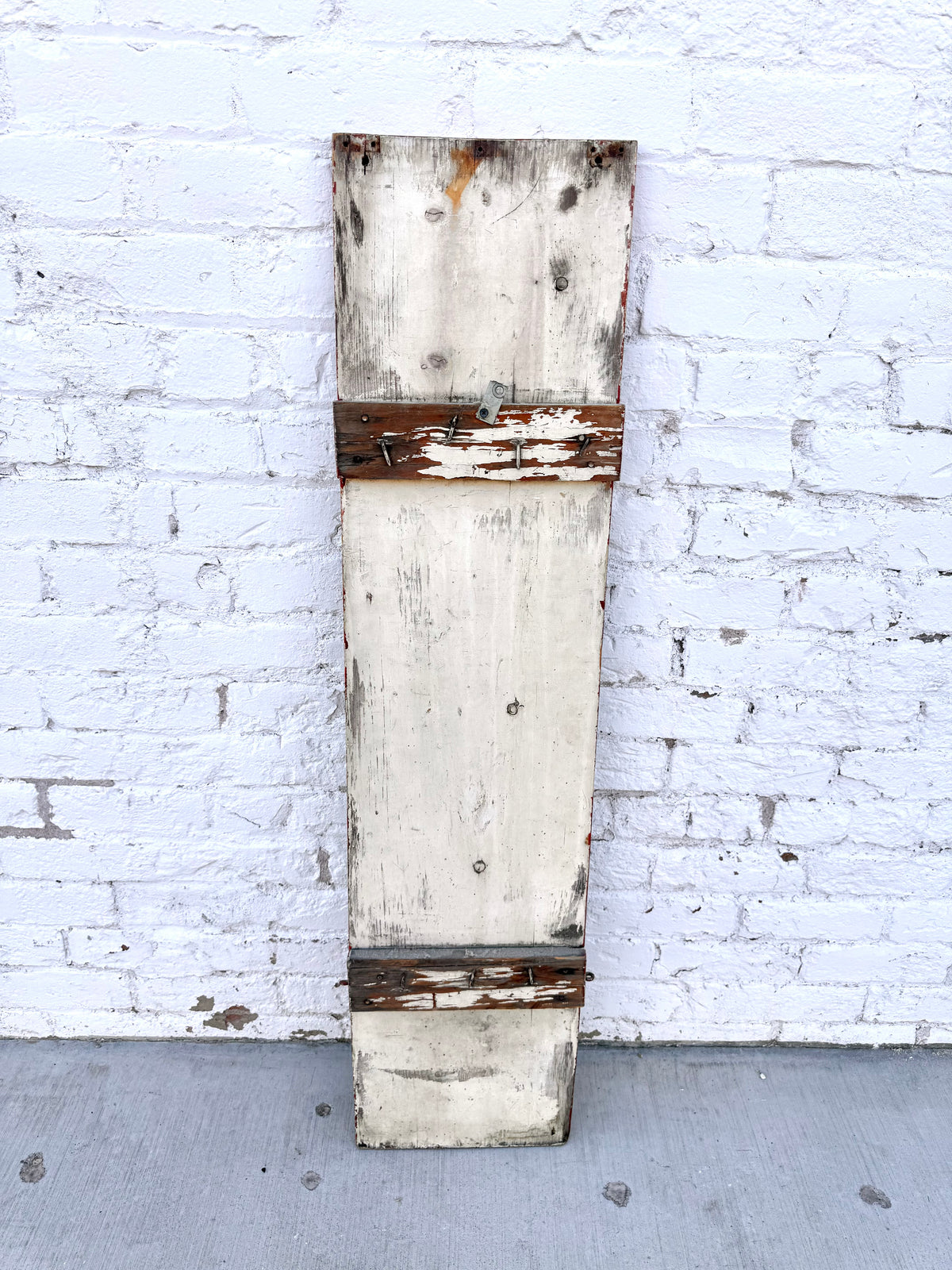 Vintage Wooden Painted "Rooms" Sign