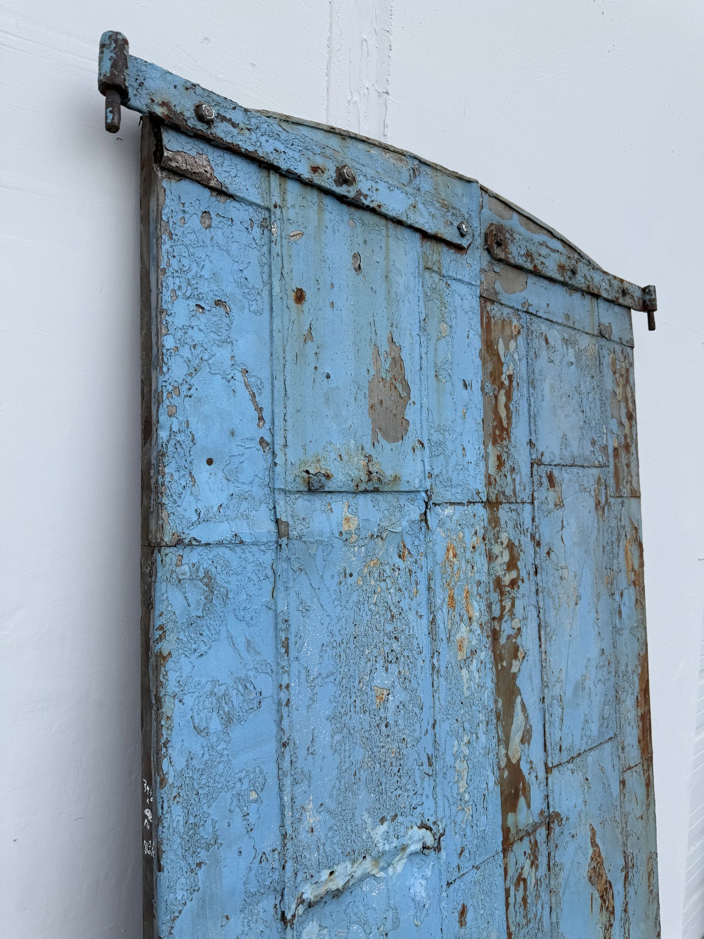 Pair of Industrial Metal Factory Shutter Doors (Large)