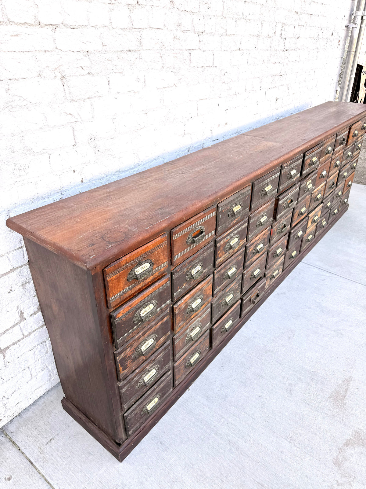 Vintage Apothecary Cabinet
