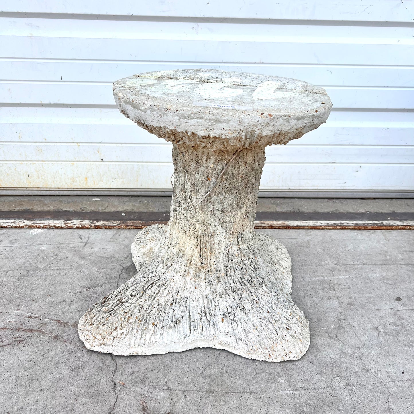 Faux Bois Stump Stool