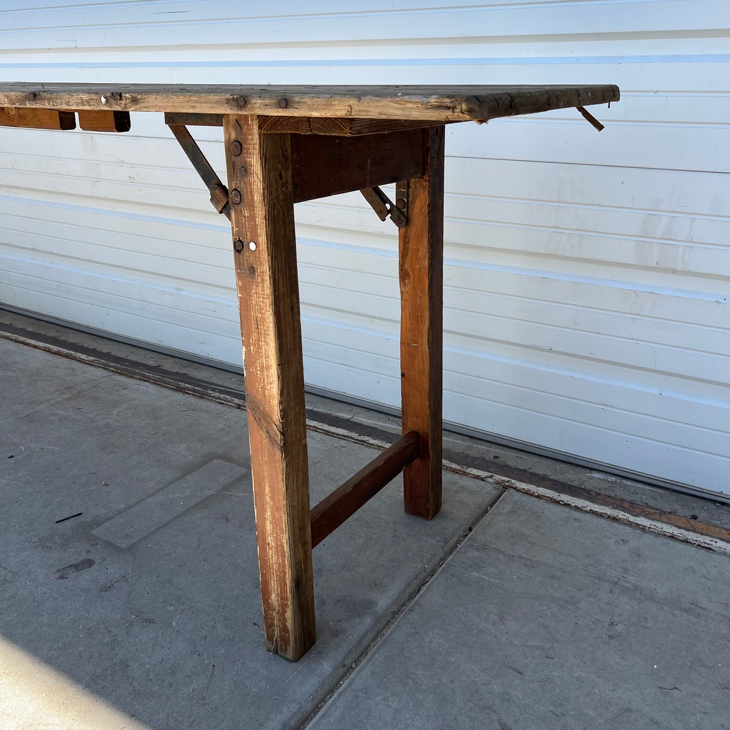 French Vineyard Folding Dining Table