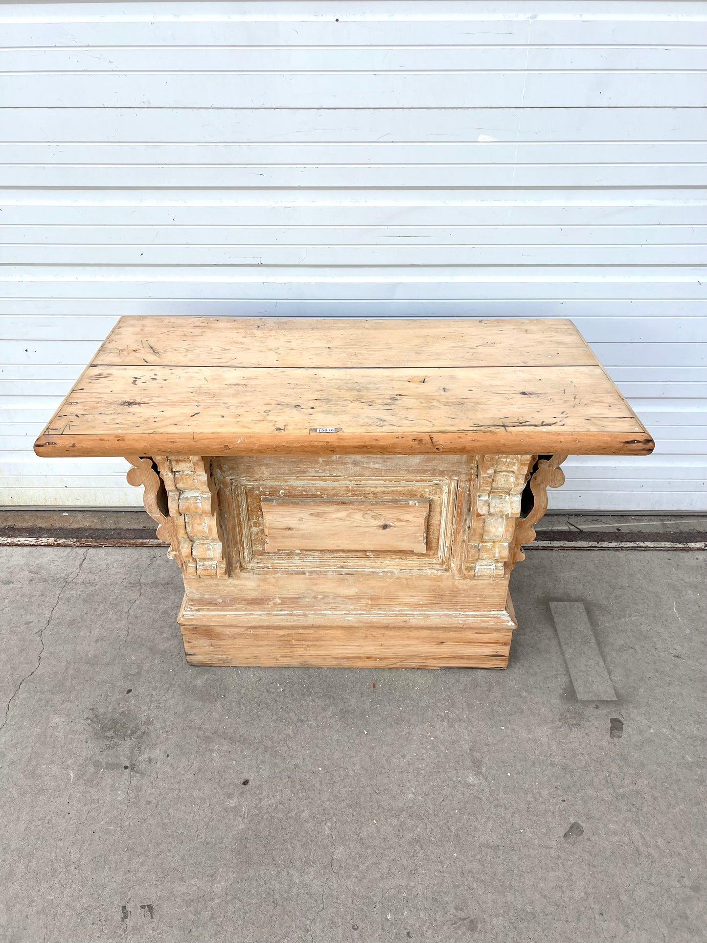 French White Painted Store Counter / Island