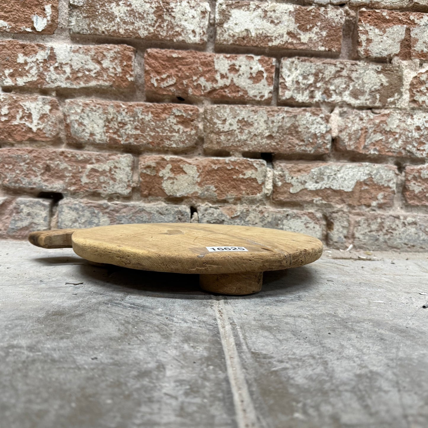 Hand Carved Wooden Plate