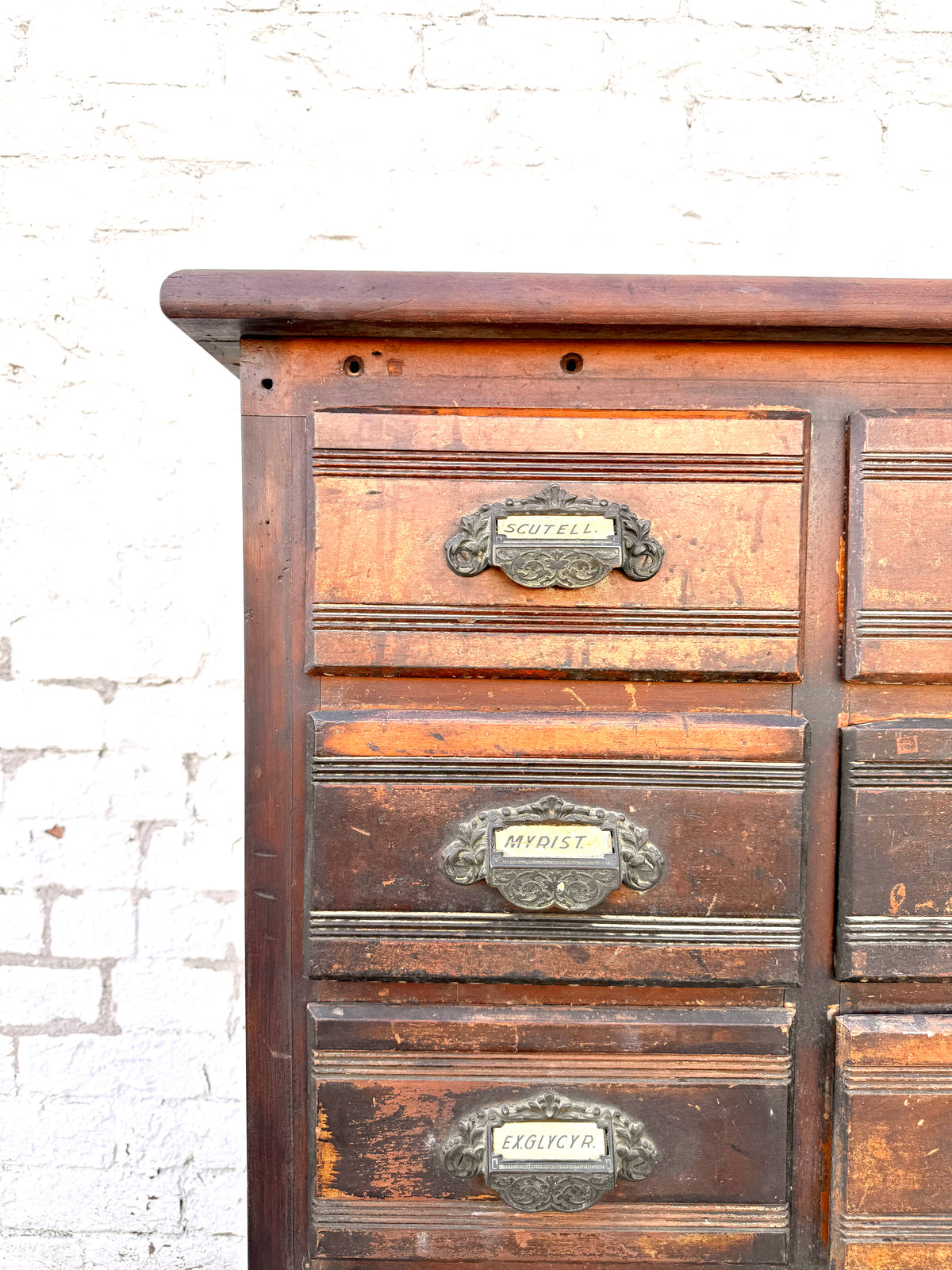 Vintage Apothecary Cabinet