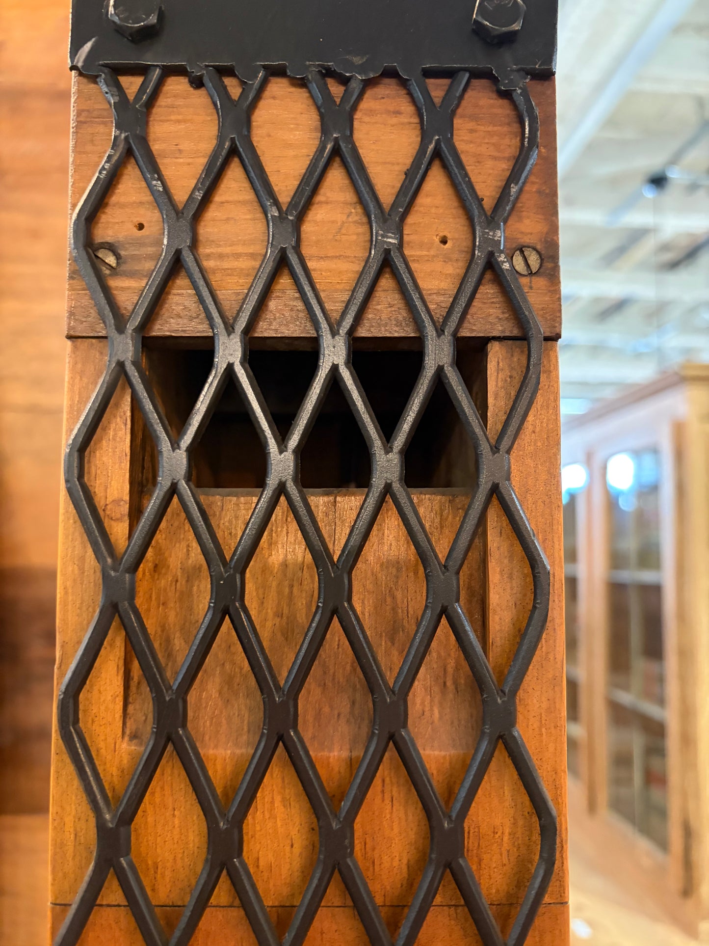 Repurposed Organ Pipe Floor Lamp / Light