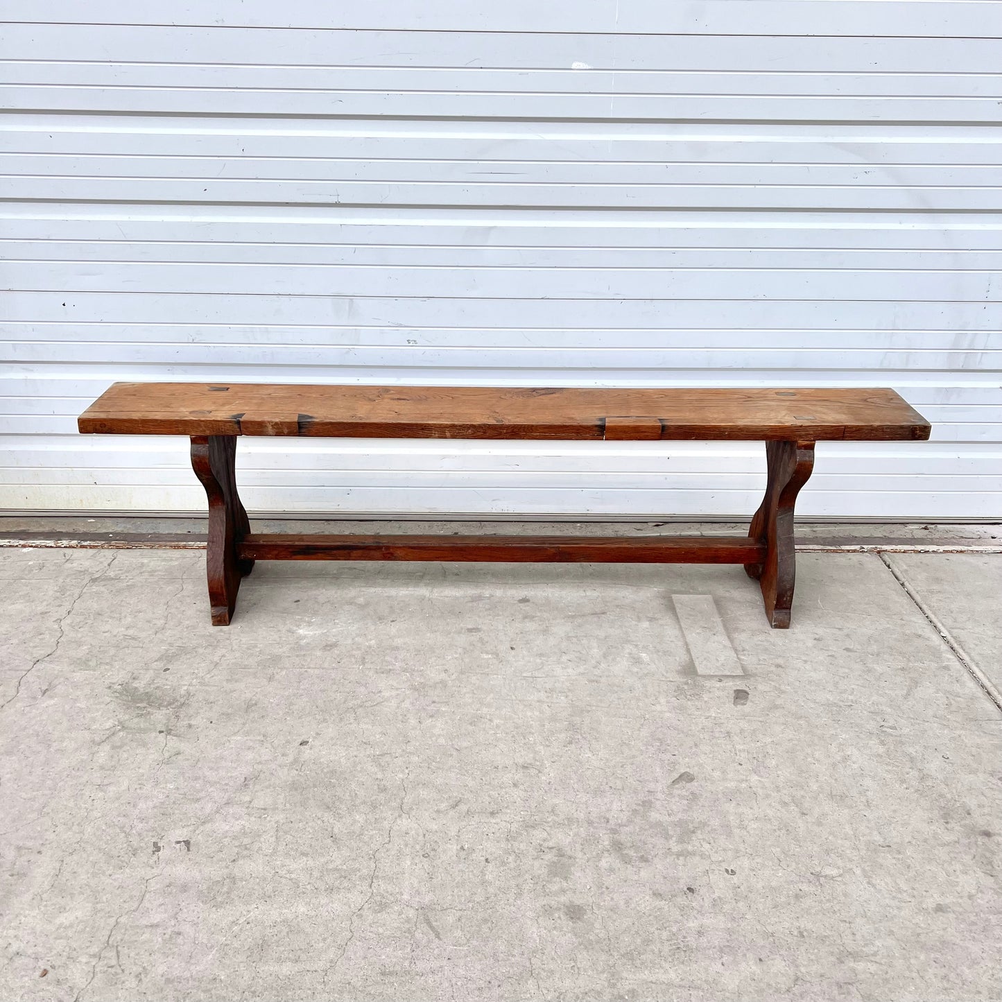 French Walnut Bench