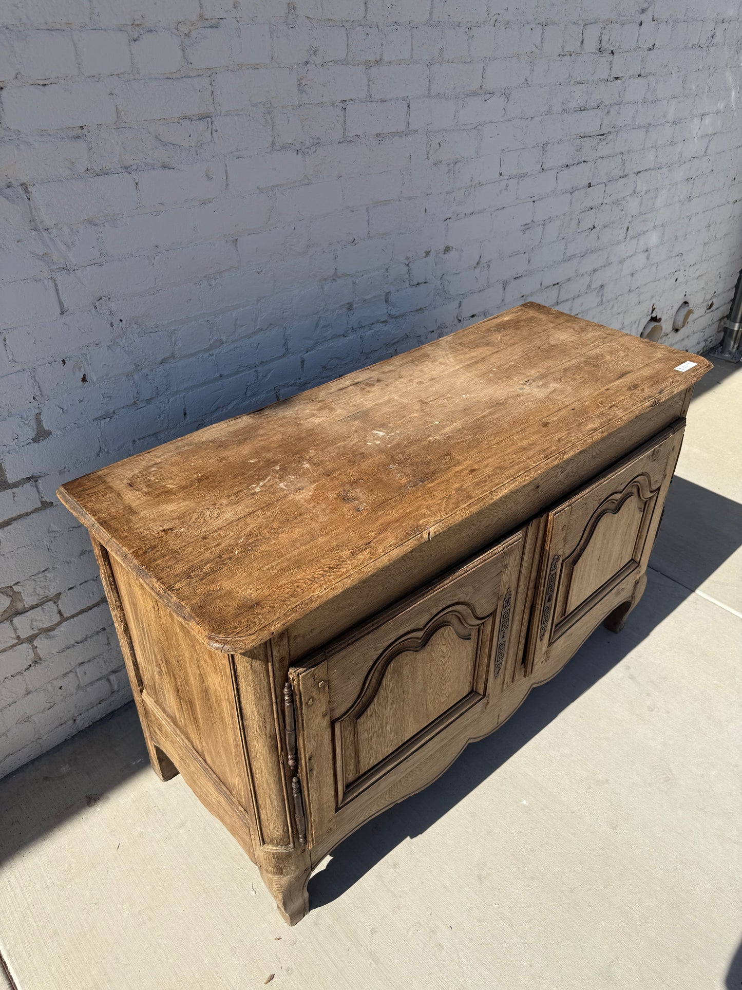 French Bleached Oak Sideboard