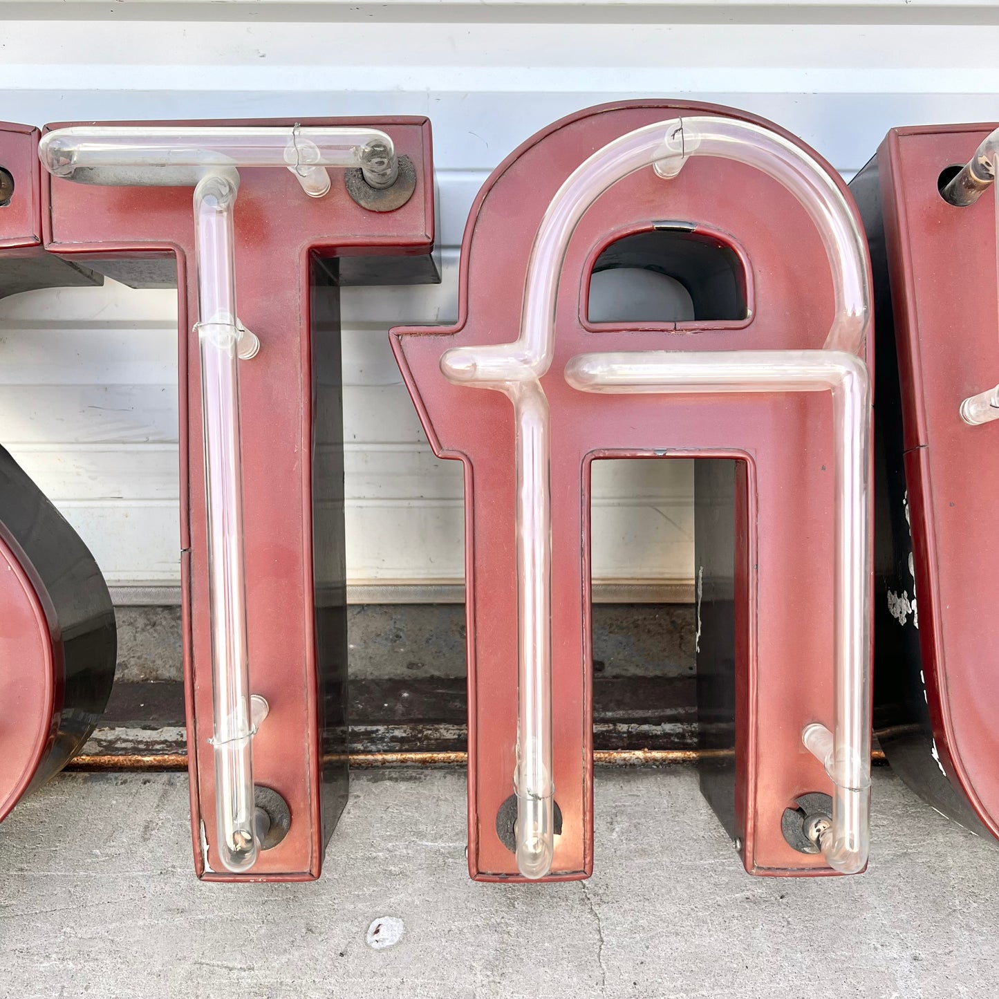 Neon Large French 1930’s “Restaurant” Letters