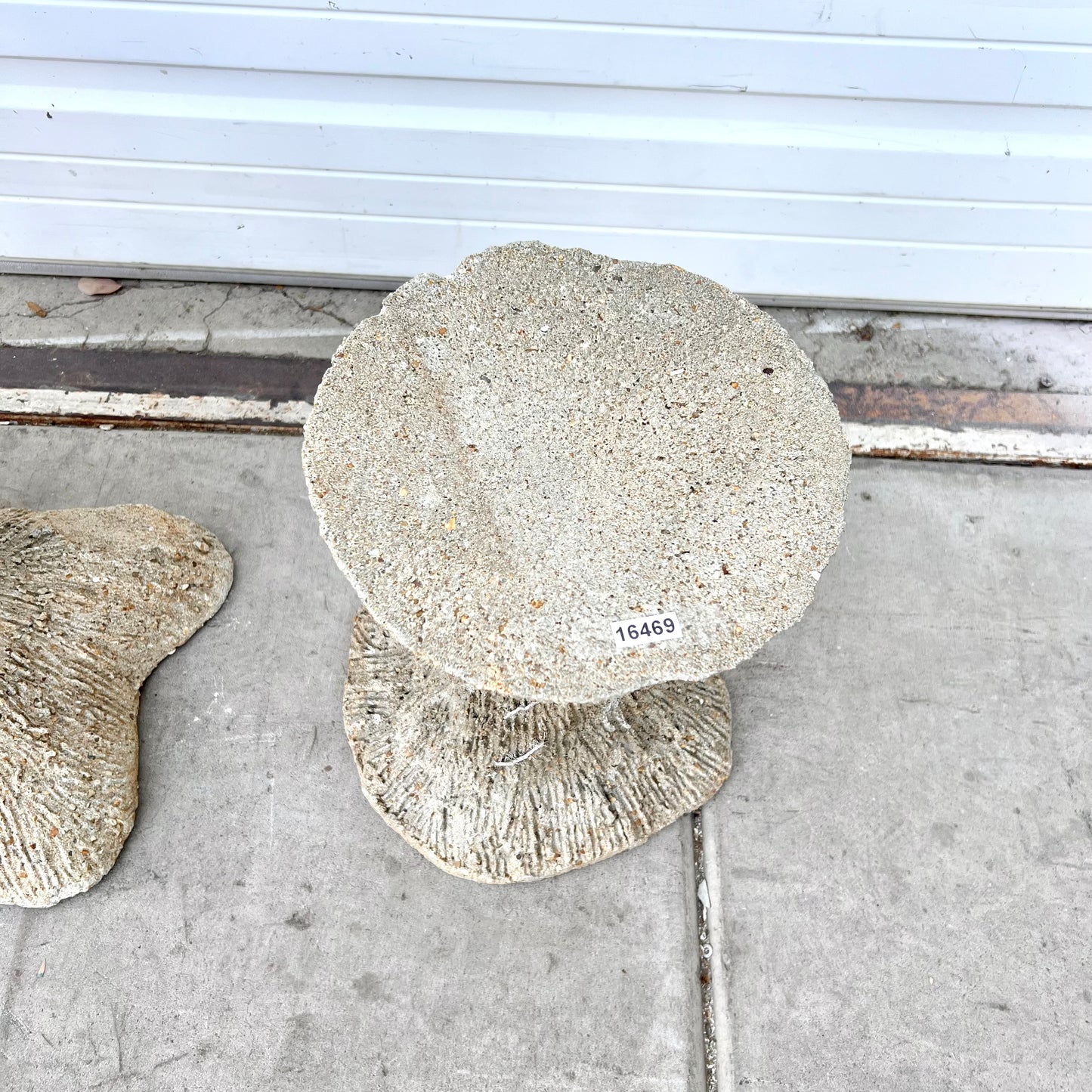 Faux Bois Stump Stool