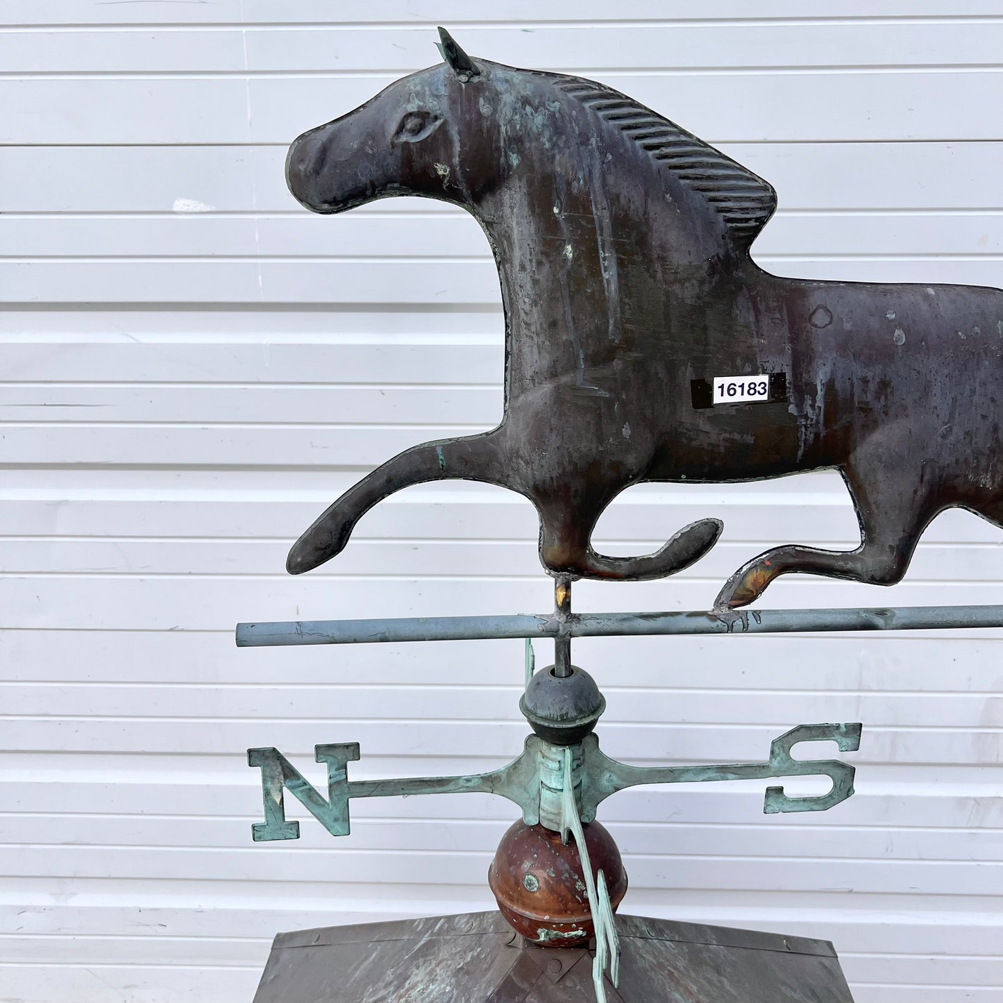 Running Horse Weathervane on Cupola