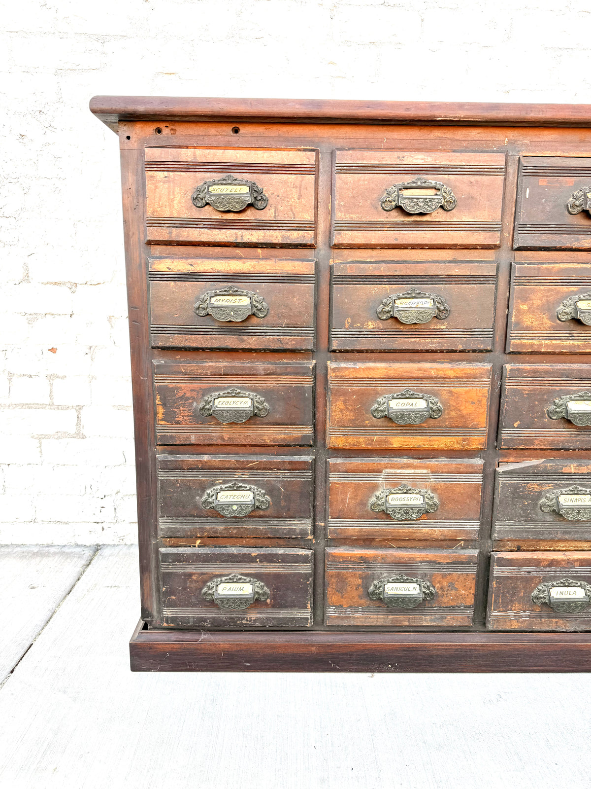 Vintage Apothecary Cabinet