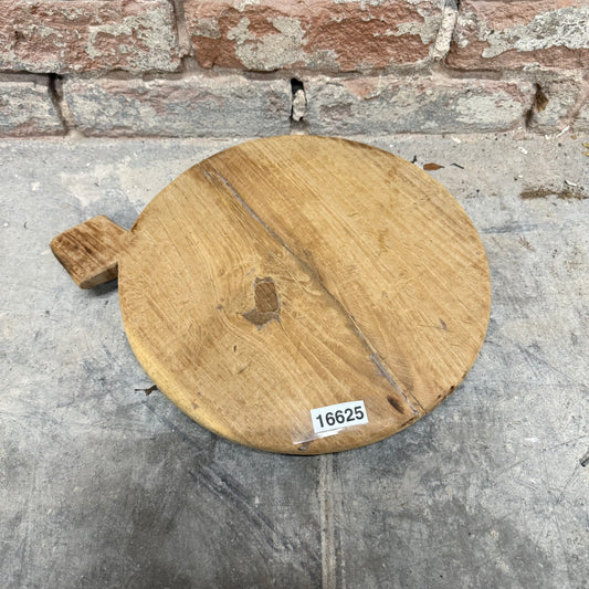 Hand Carved Wooden Plate