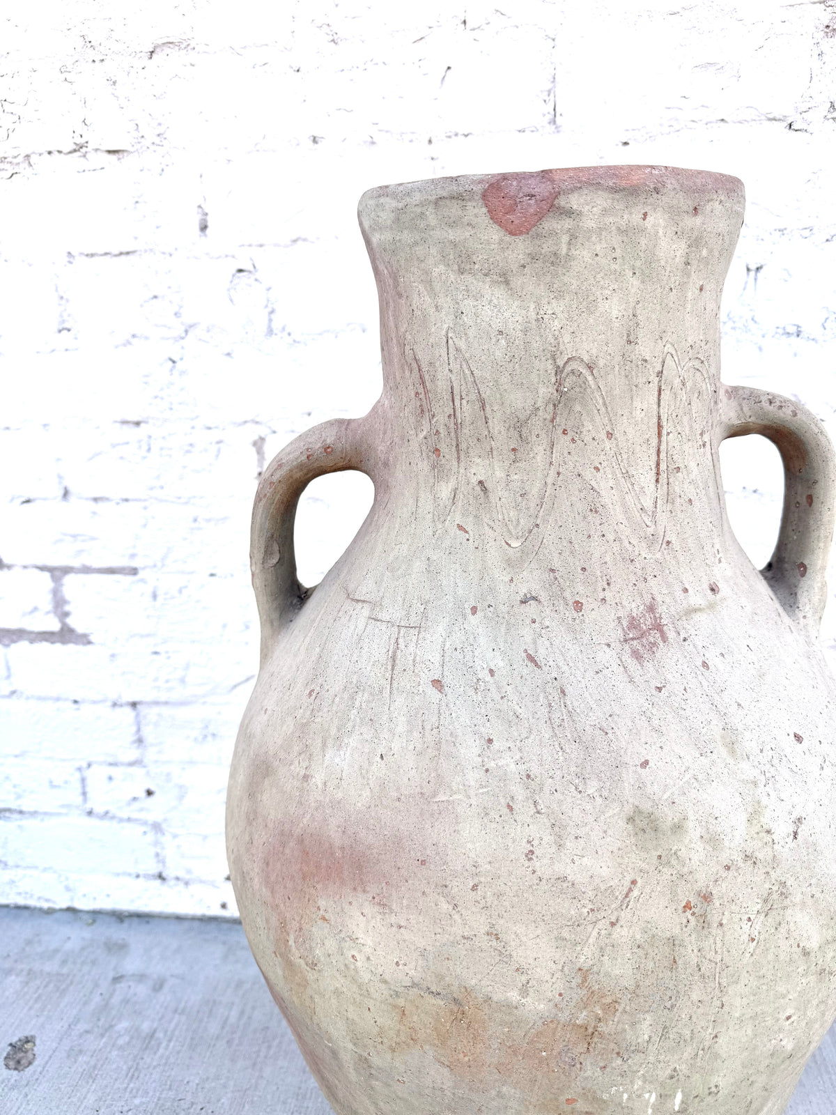 Antique European Olive Oil Jar