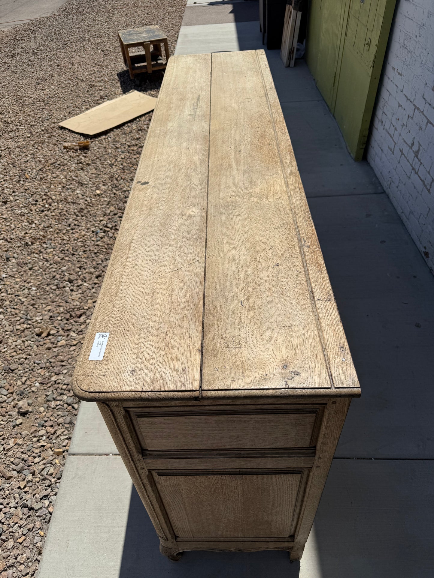 French Bleached Oak Sideboard