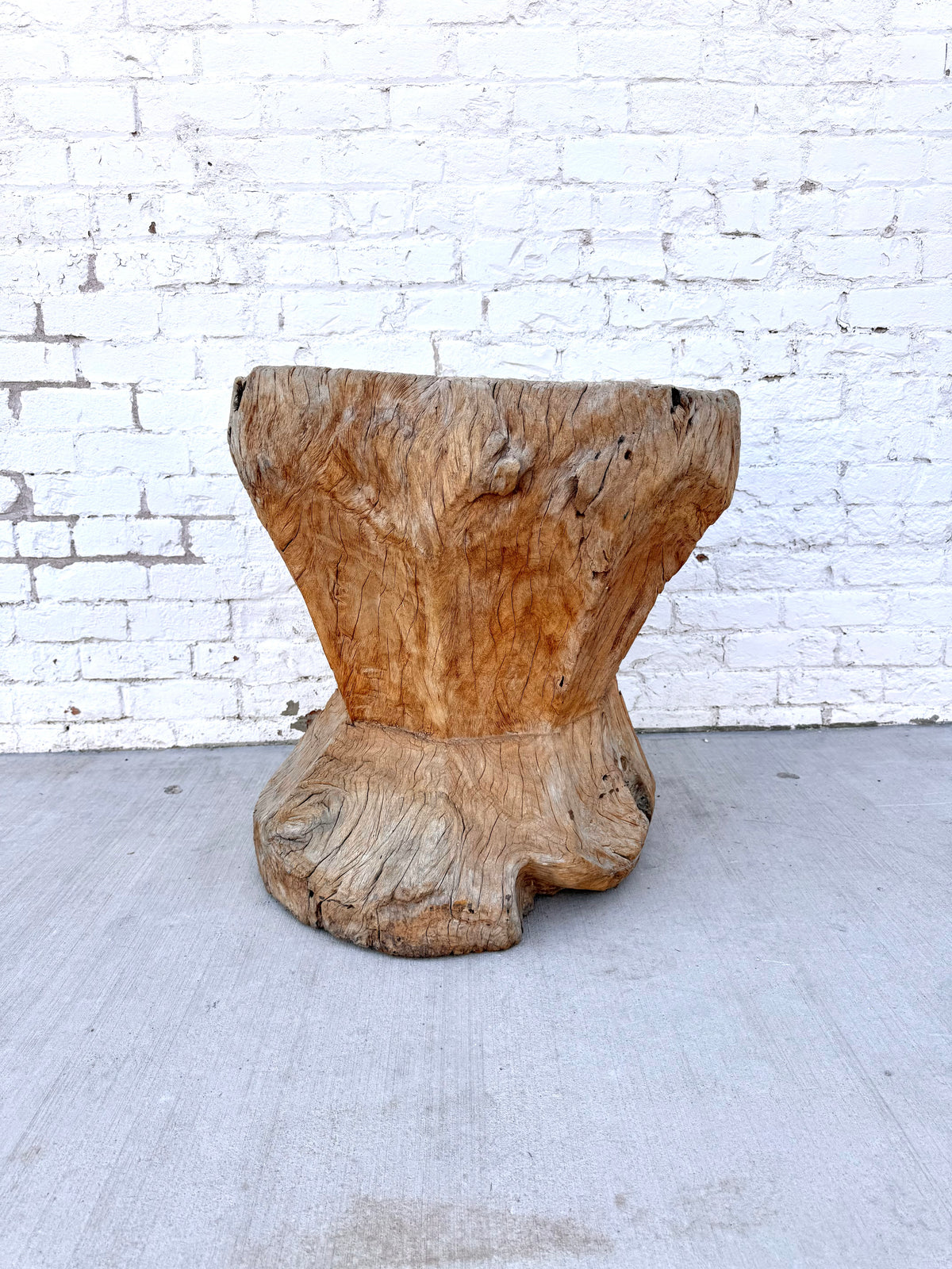 Rustic Sculptural Tree Trunk