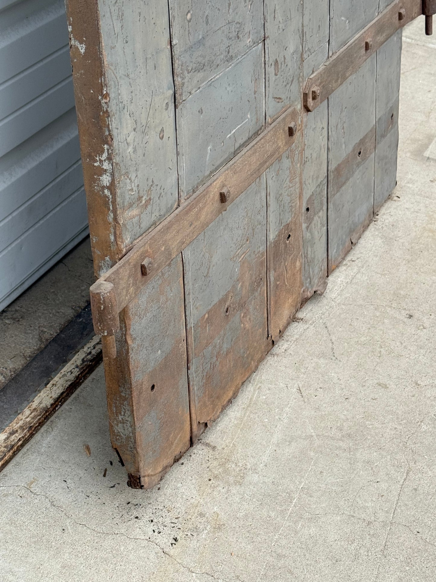 Pair of Industrial Metal Factory Shutter Doors (Large)