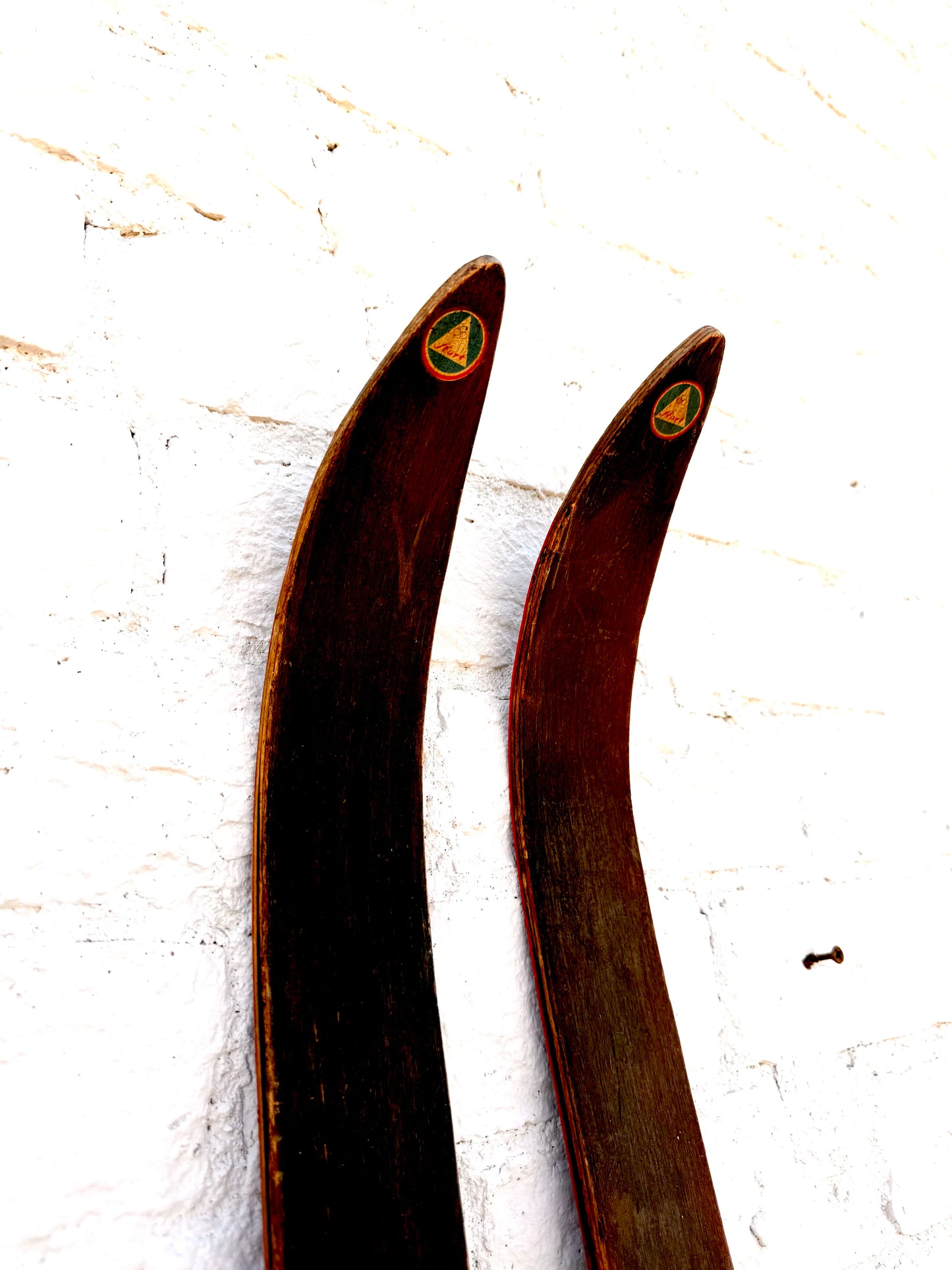 Pair of Vintage Hungarian Skis