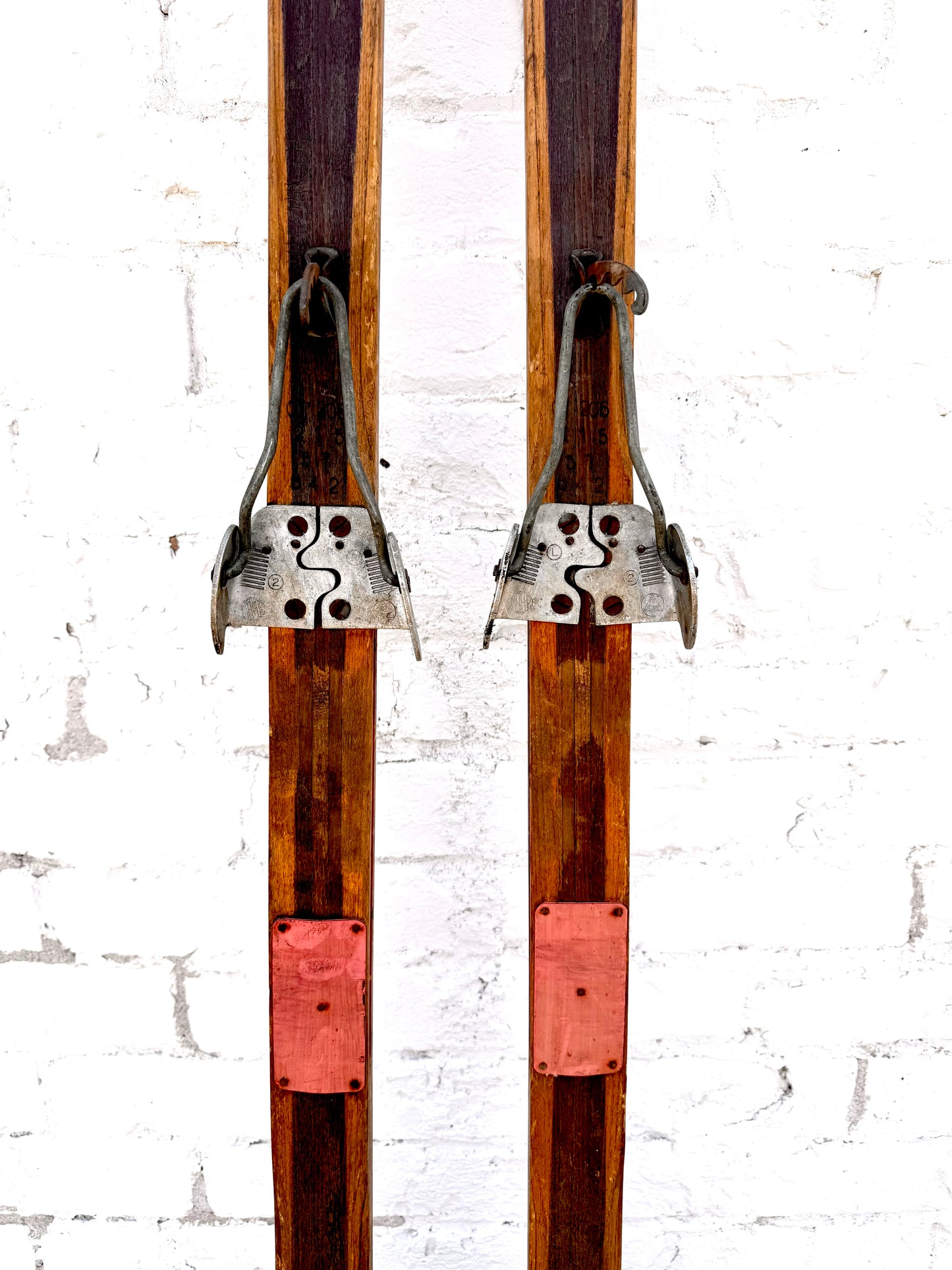 Pair of Vintage Hungarian Skis