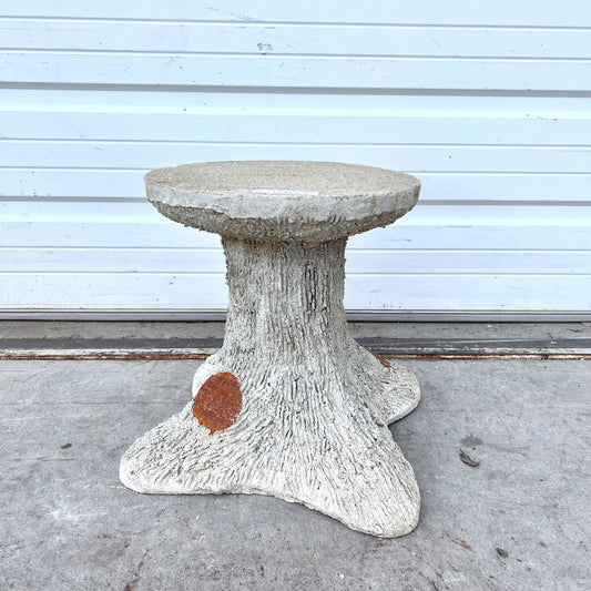 Faux Bois Stump Stool