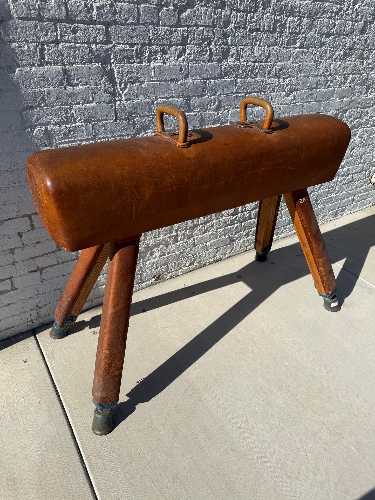 French Leather Pommel Horse