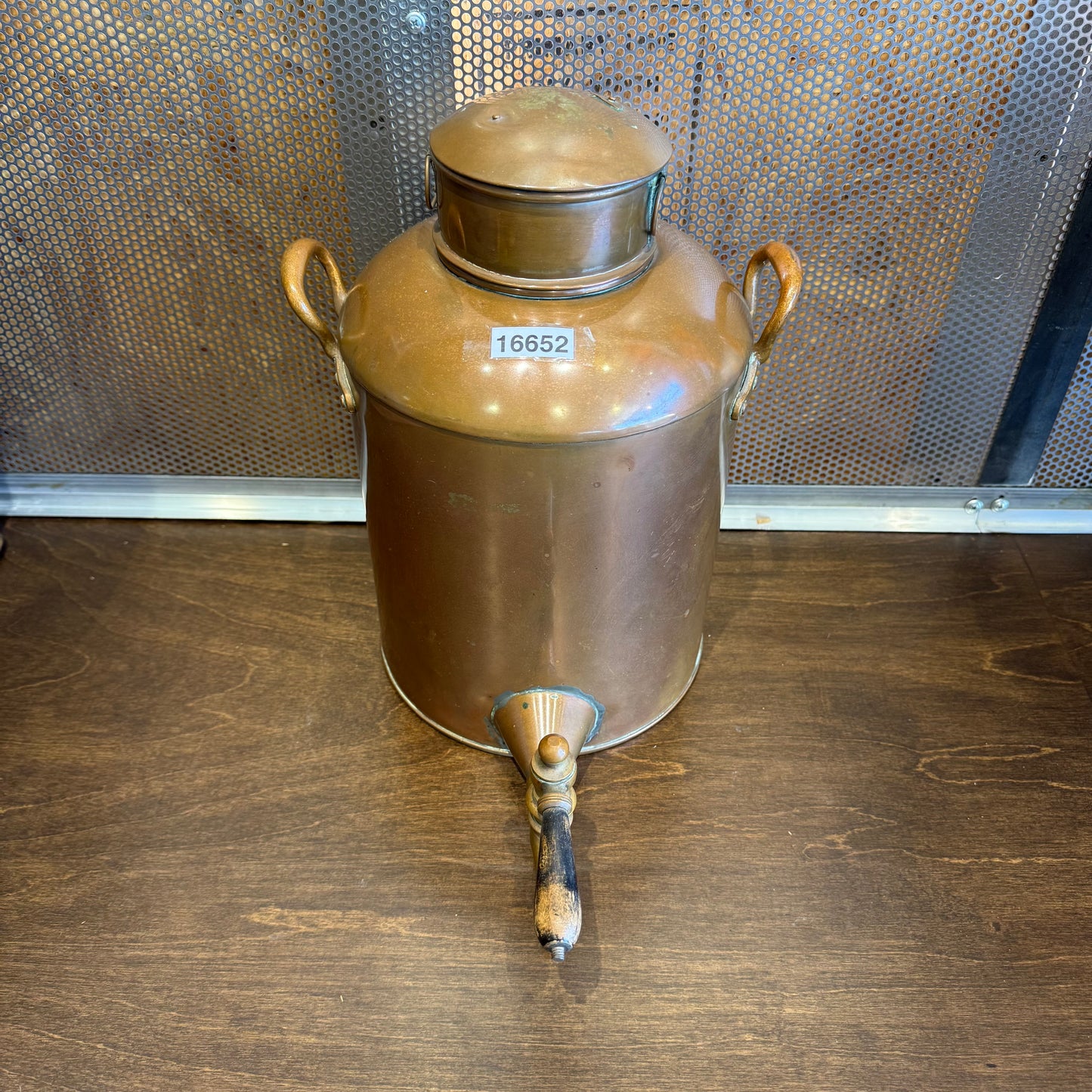 Vintage Copper Samovar Watering Urn