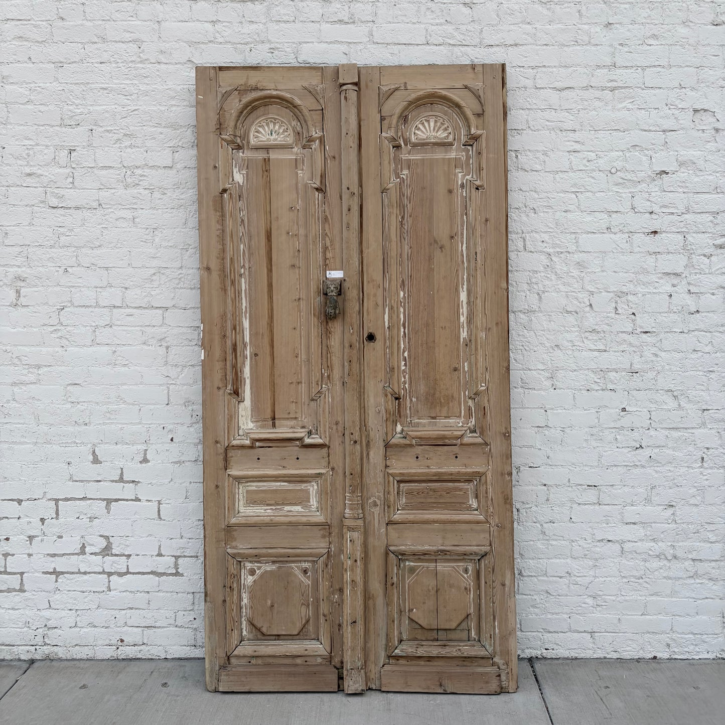 Pair of French Carved Wood Doors