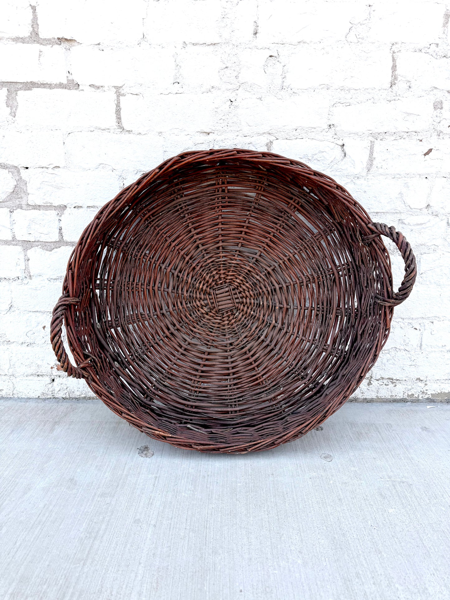 Round Wicker Basket