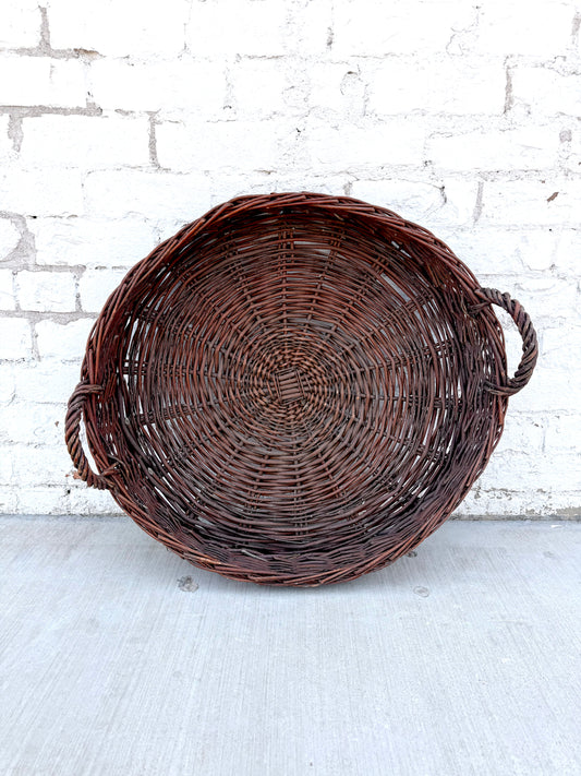 Round Wicker Basket