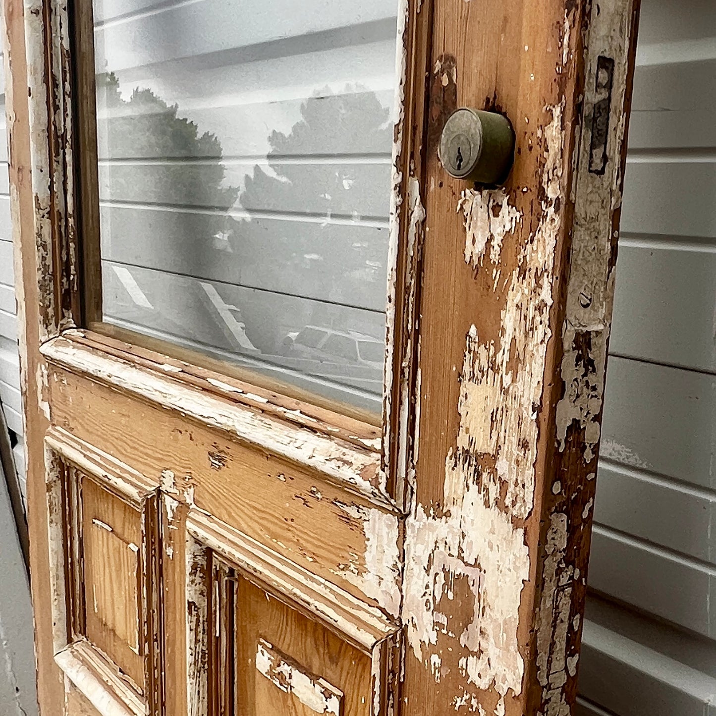 Single Antique Wooden Door