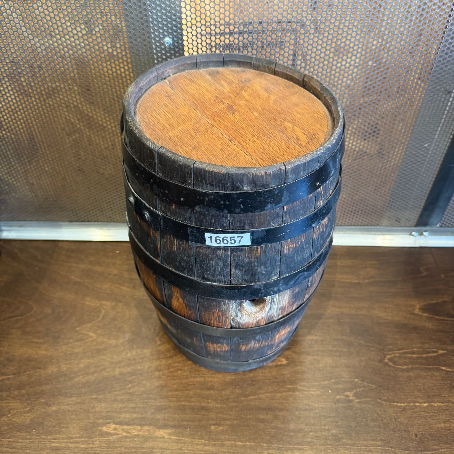 Small Burbon Oak Barrel