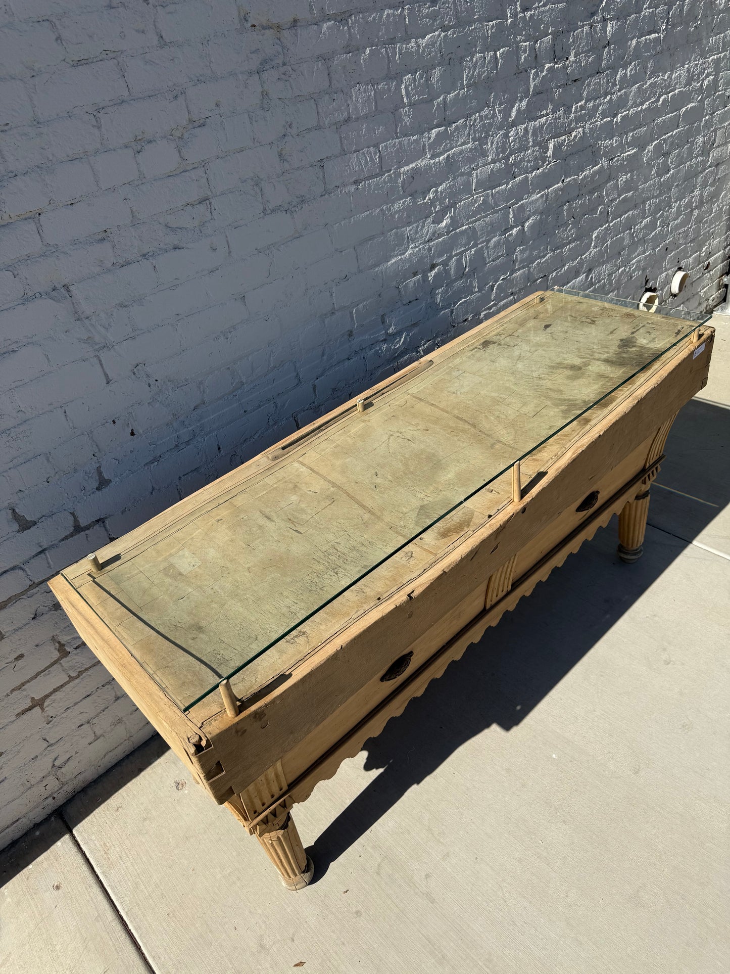 Butcher's Table With Drawers