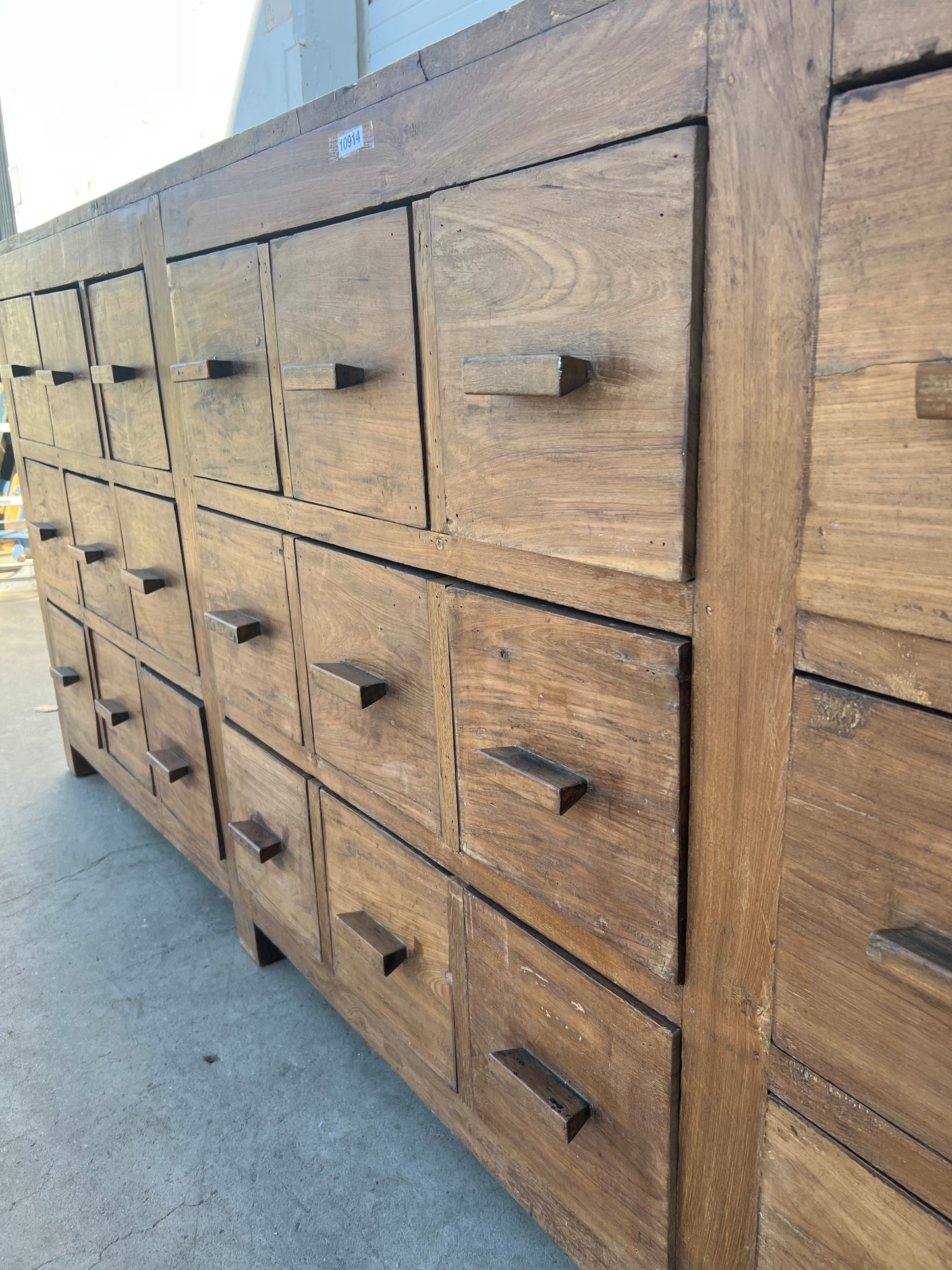 27 Drawer Wood Chest