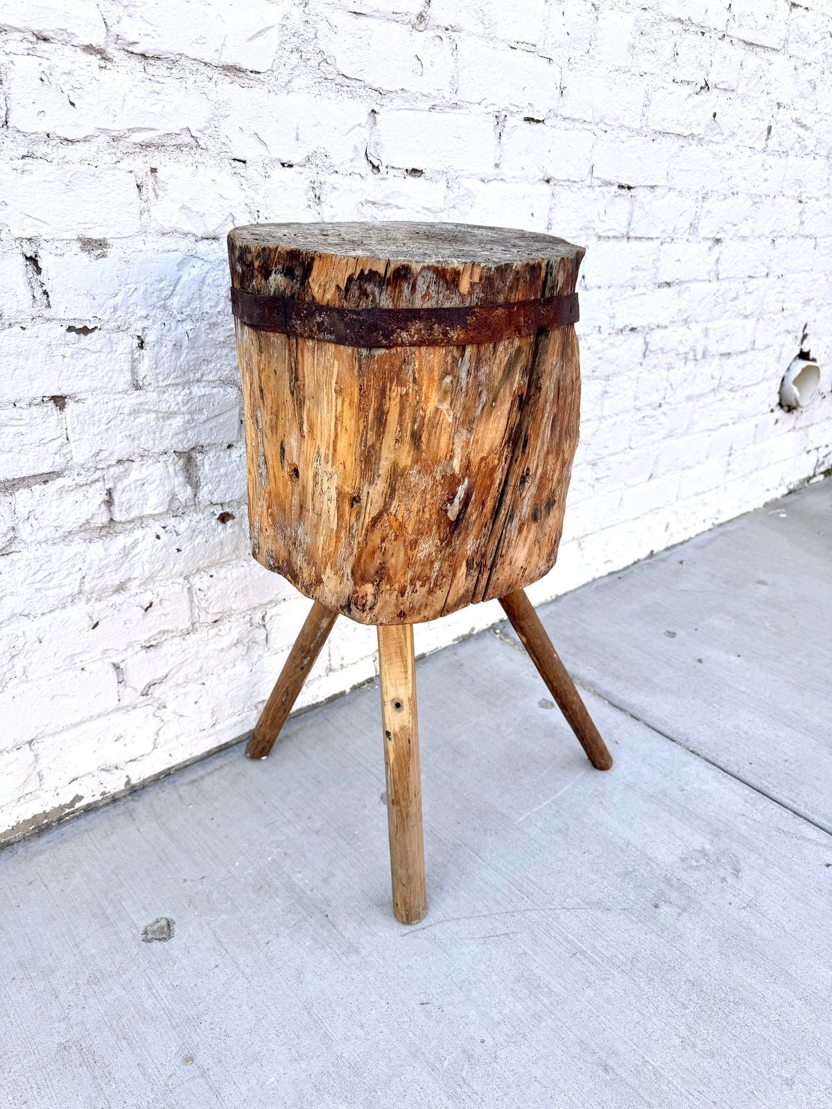 Rustic French Chopping Block
