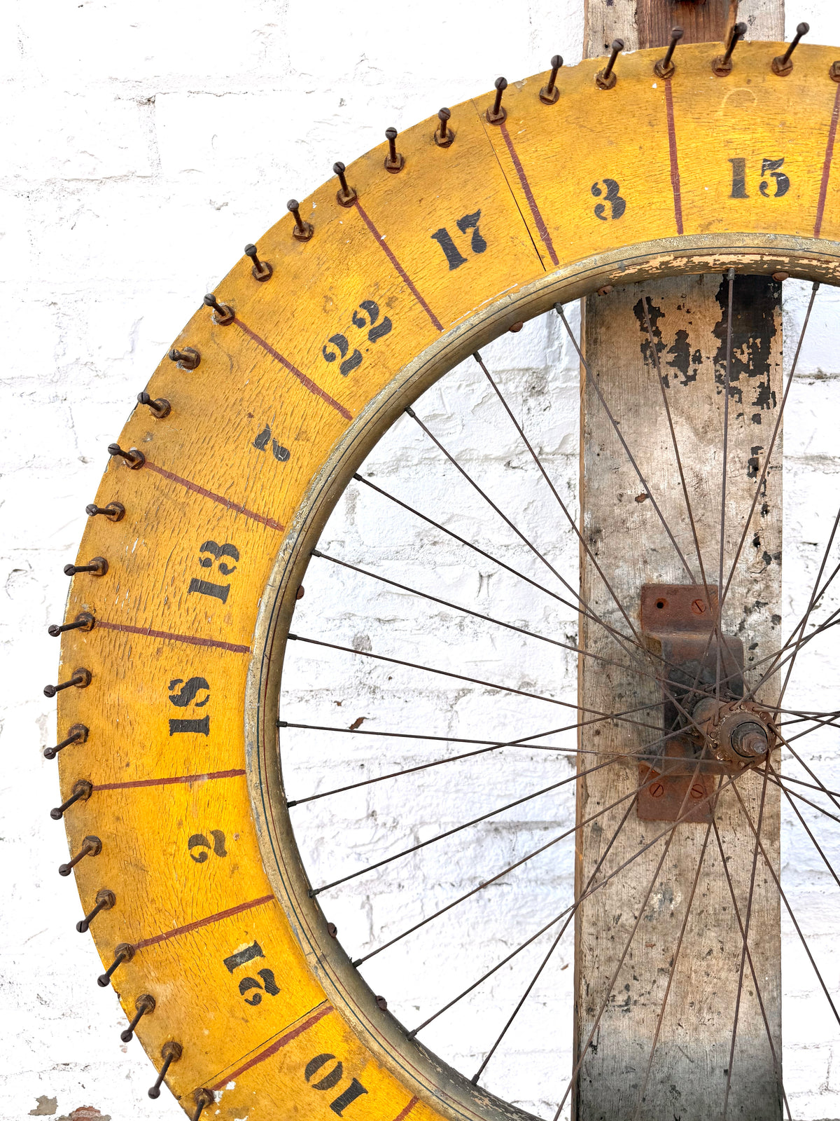 Painted Carnival Game Wheel