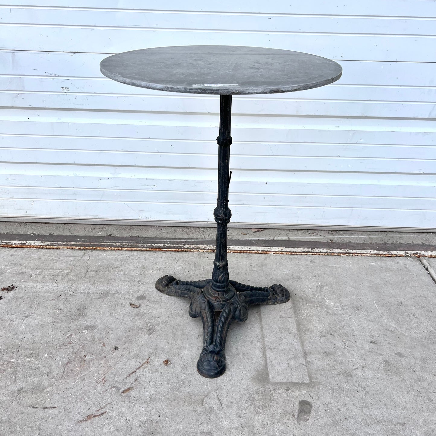 Marble Top Bistro Table