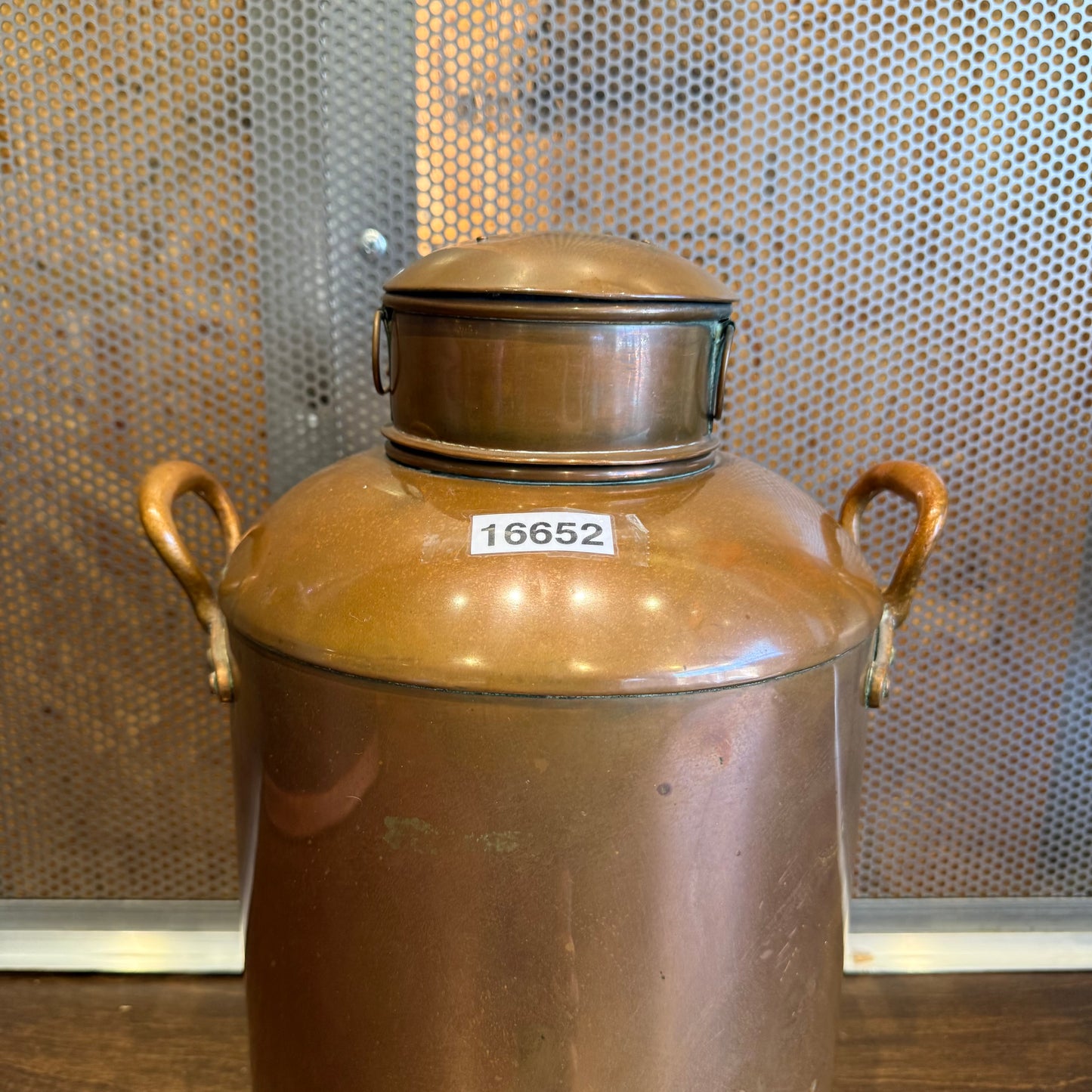 Vintage Copper Samovar Watering Urn