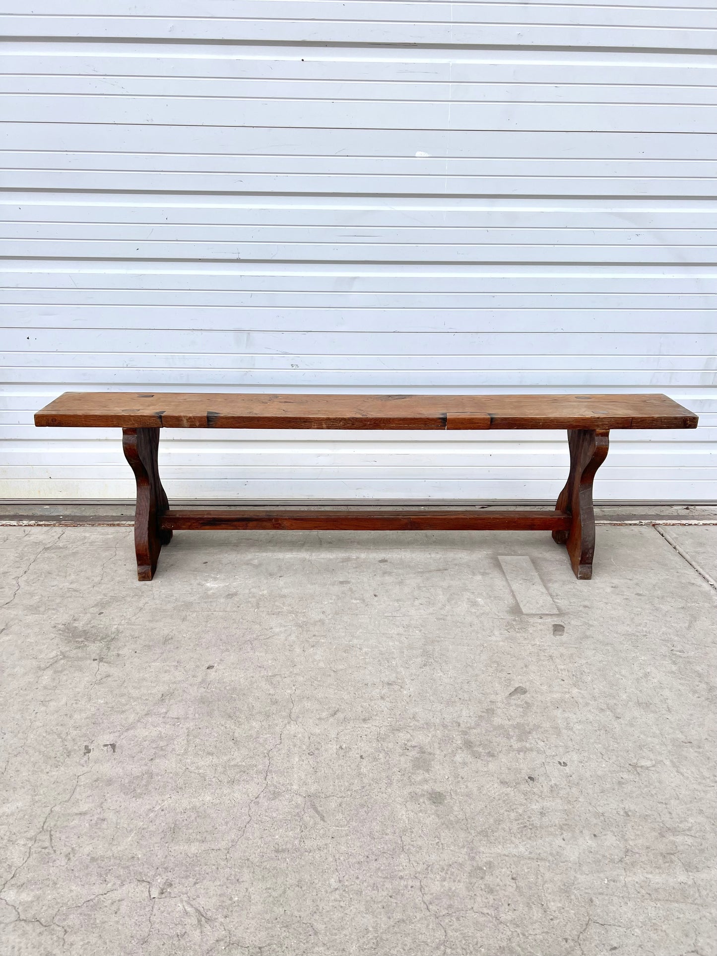 French Walnut Bench