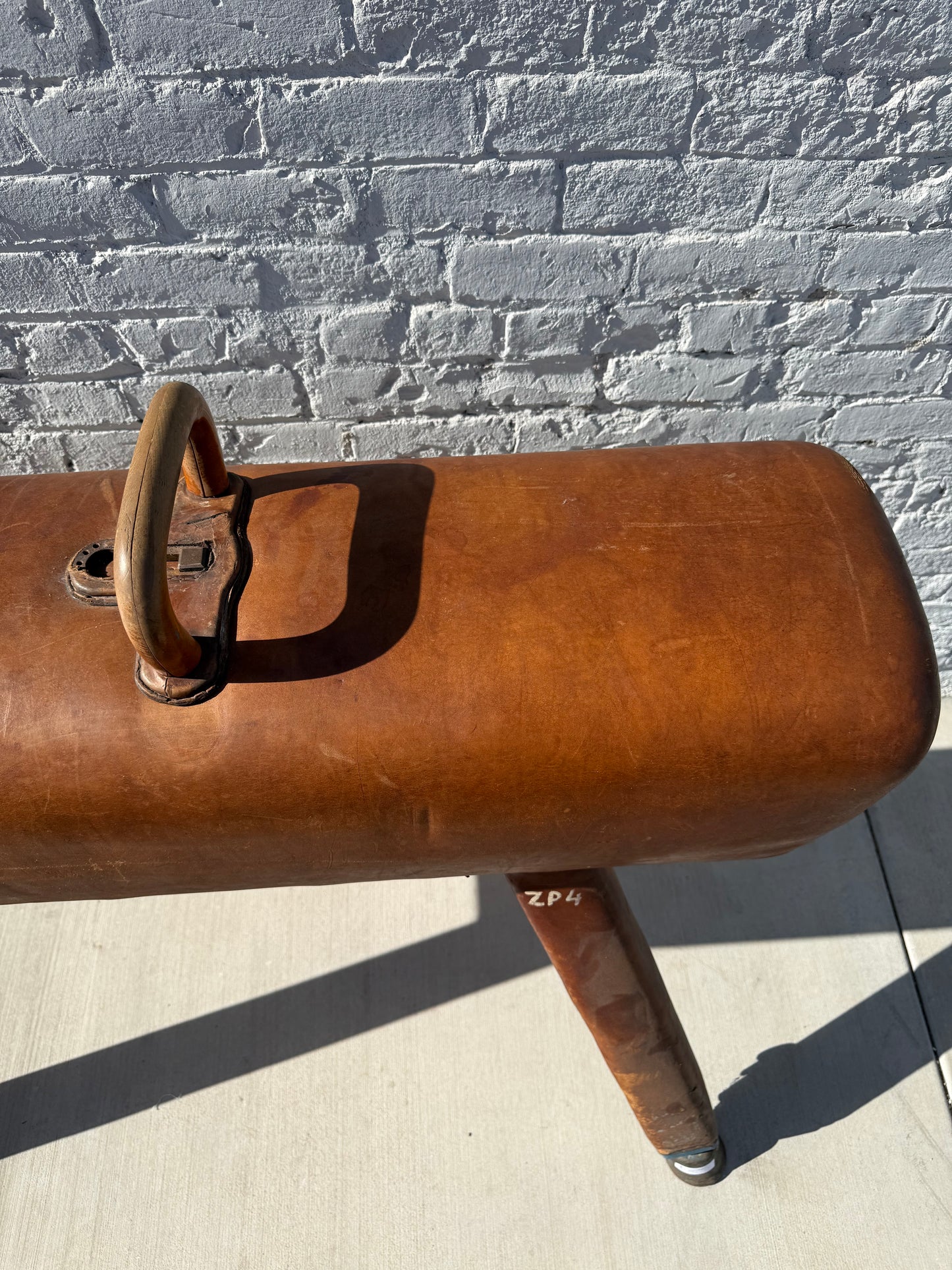 French Leather Pommel Horse