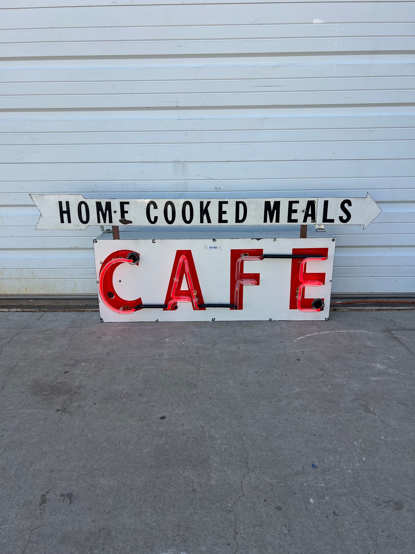 Home Cooked Meals Cafe Neon Sign (WORKS)