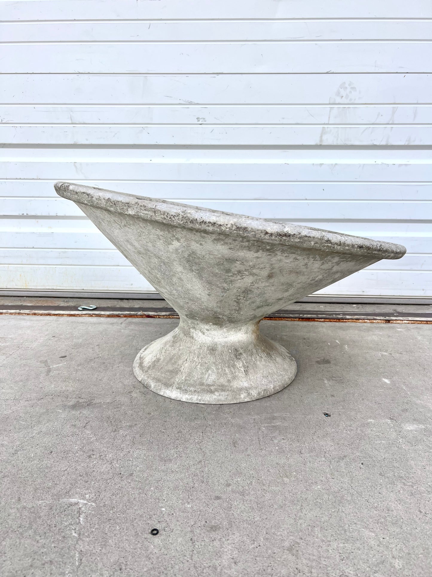 14" High Willy Guhl Tilted Planter