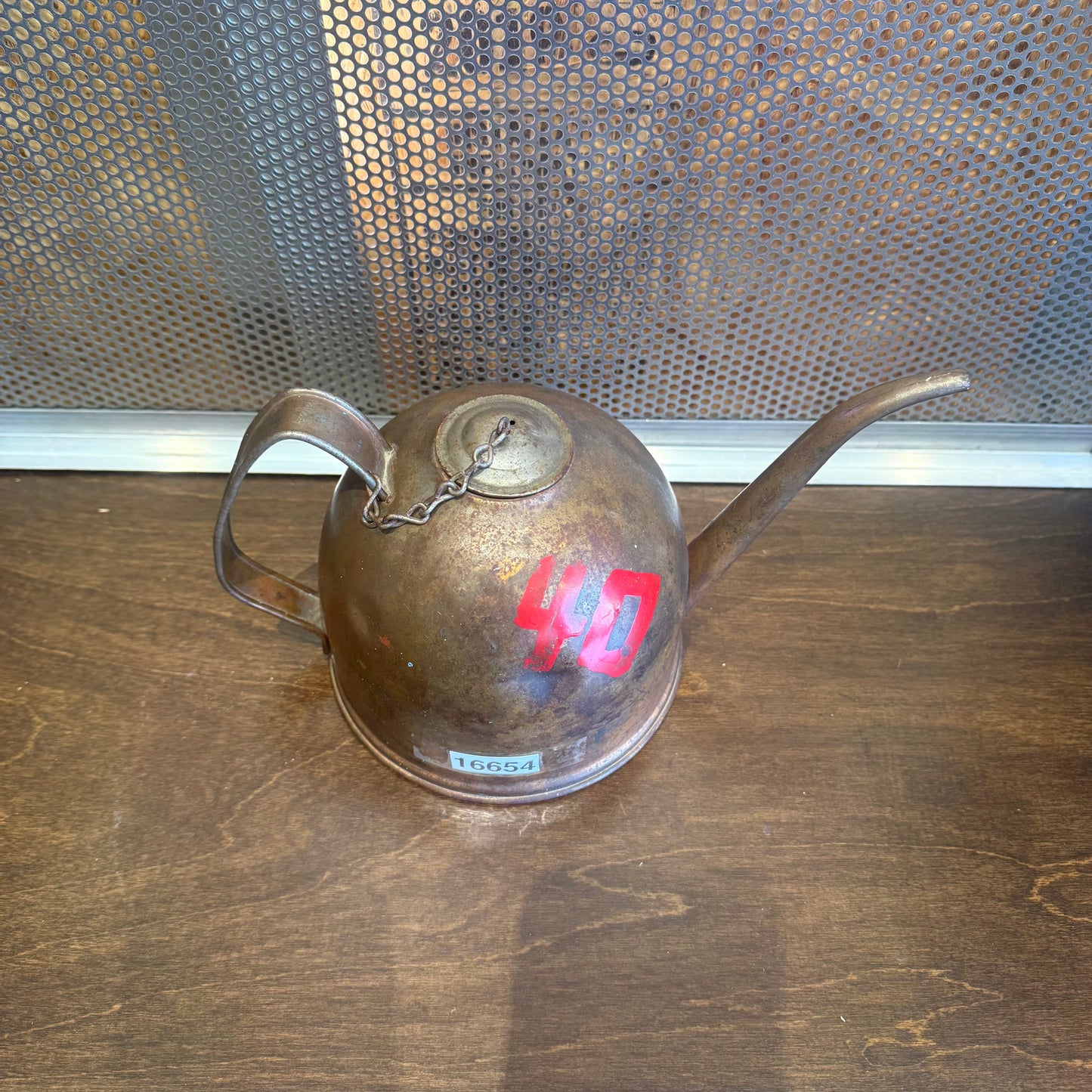 Antique Railroad Oil Can