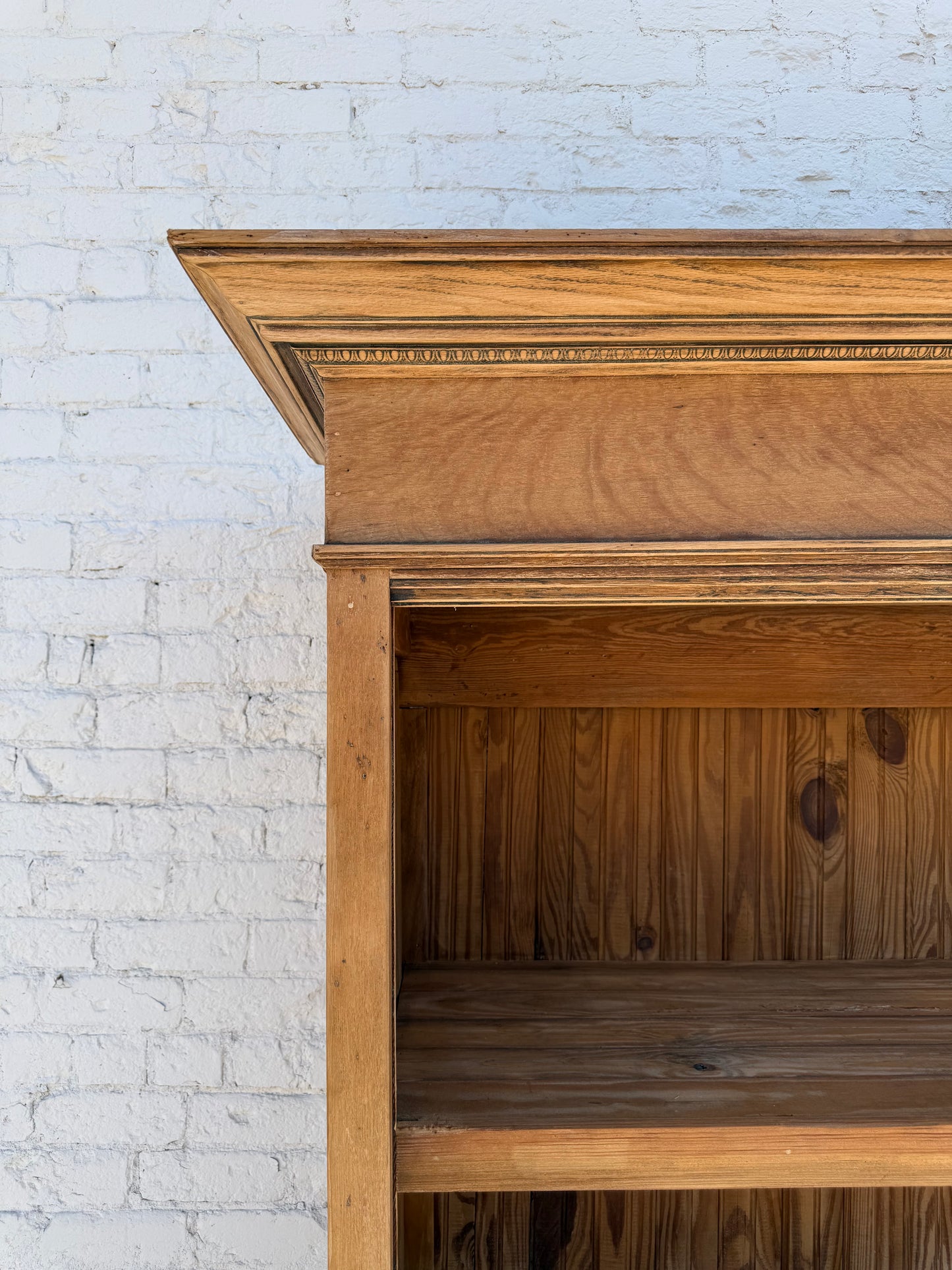 General Store Two Piece Display Cabinet