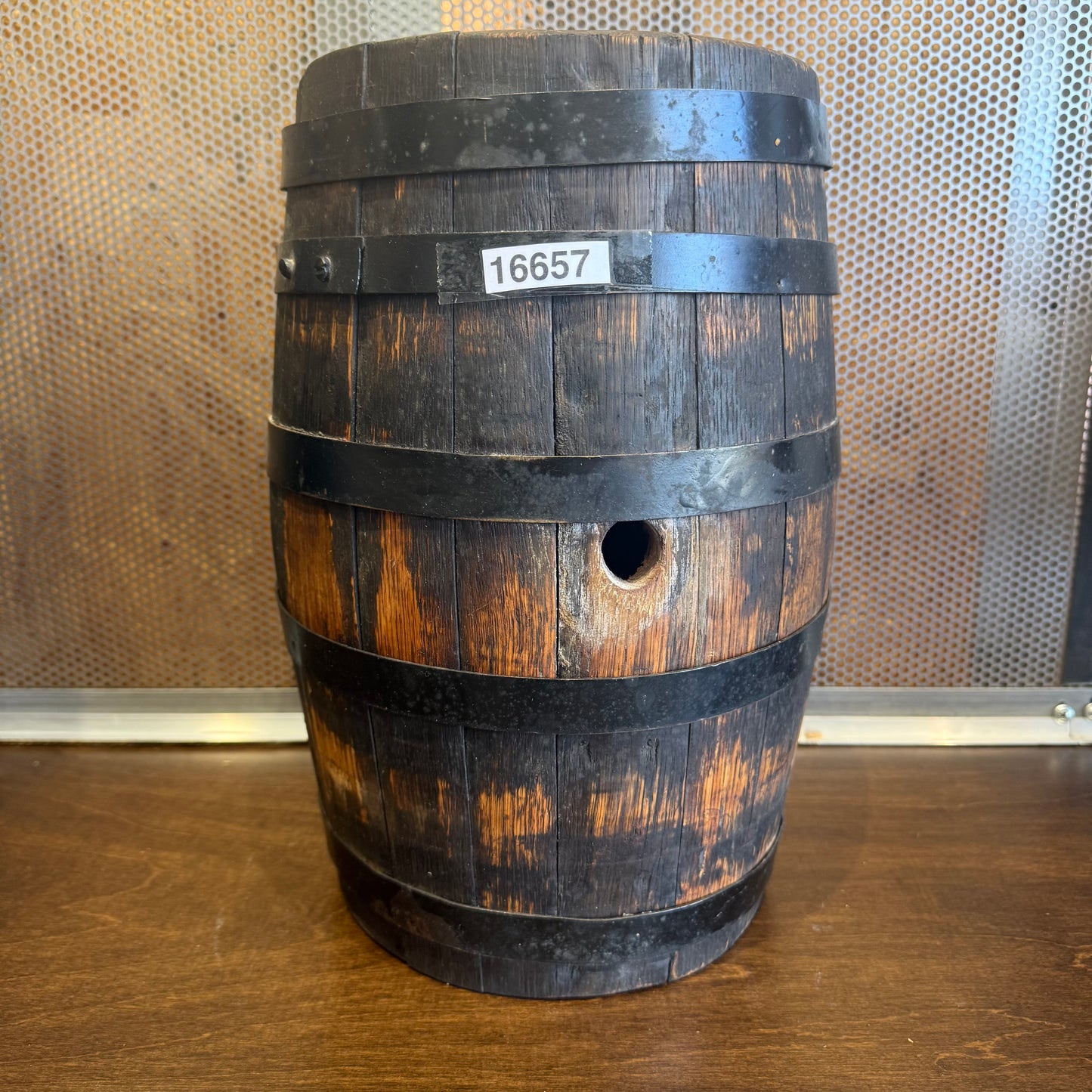 Small Burbon Oak Barrel