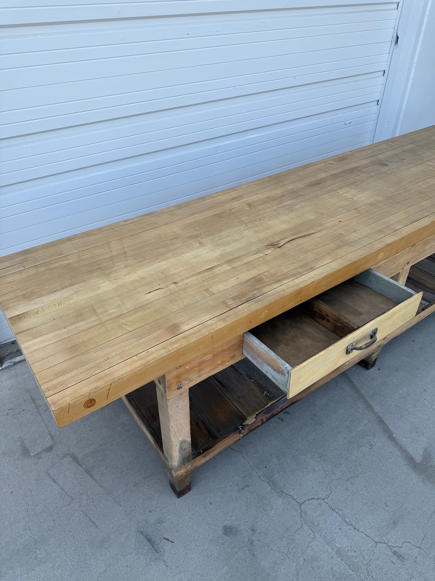 Long Work Table