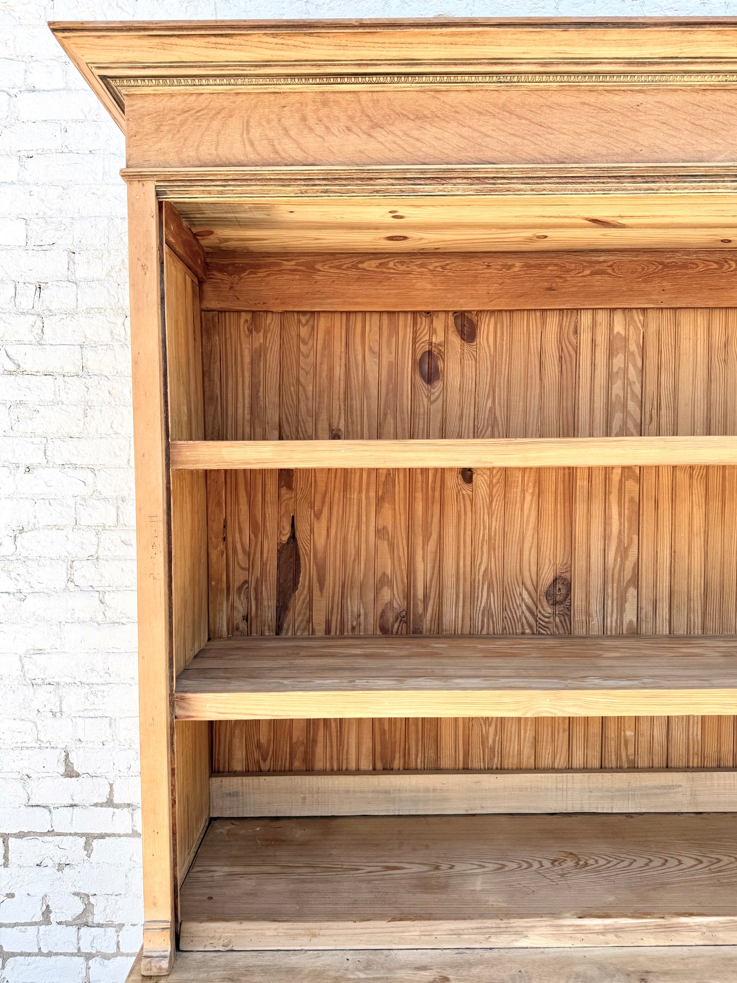 General Store Two Piece Display Cabinet
