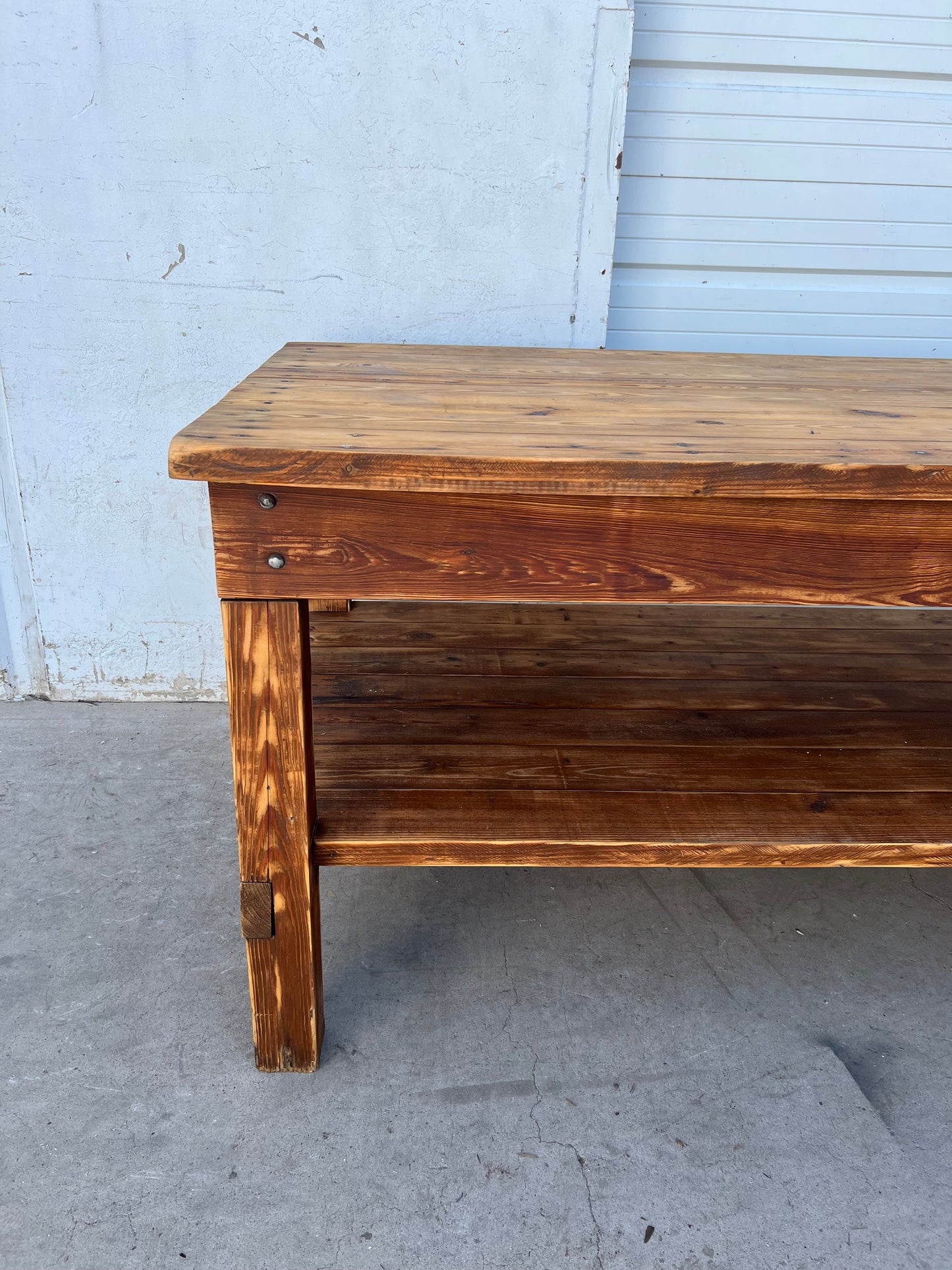 Pine Mercantile Display Table / Island